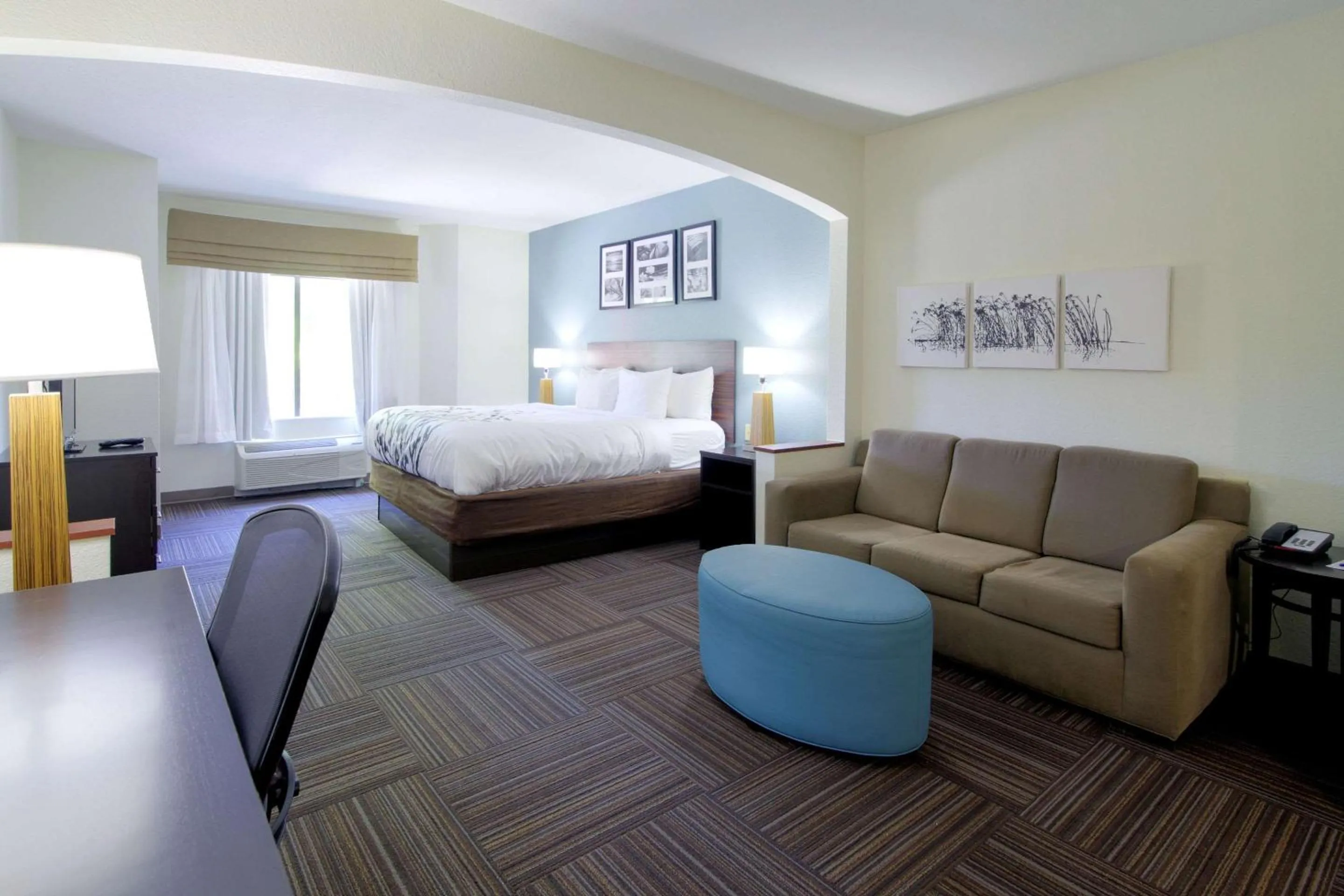 Photo of the whole room, Bed in Sleep Inn & Suites Chesapeake - Portsmouth