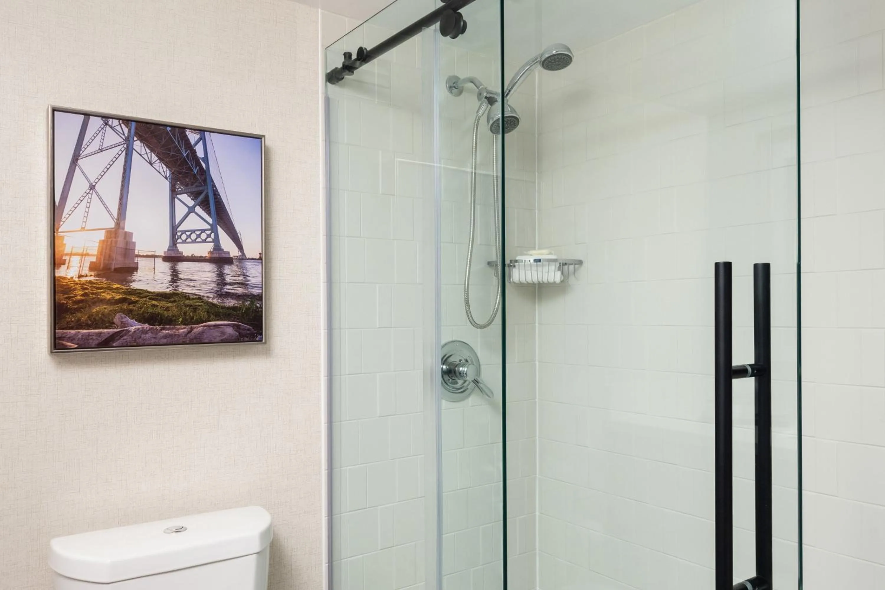 Bathroom in Sheraton Detroit Novi