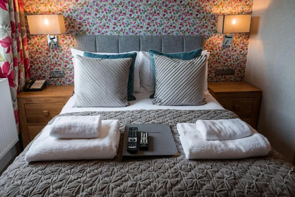 Bed in The Inn on the Moor Hotel