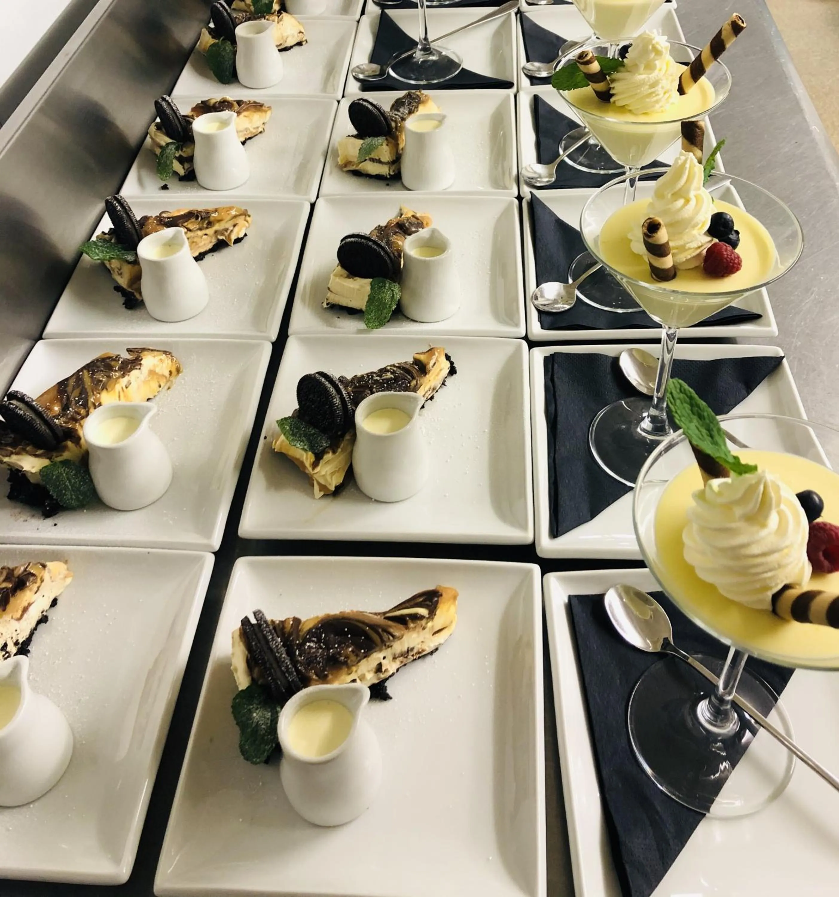 Food and drinks in The Inn on the Moor Hotel