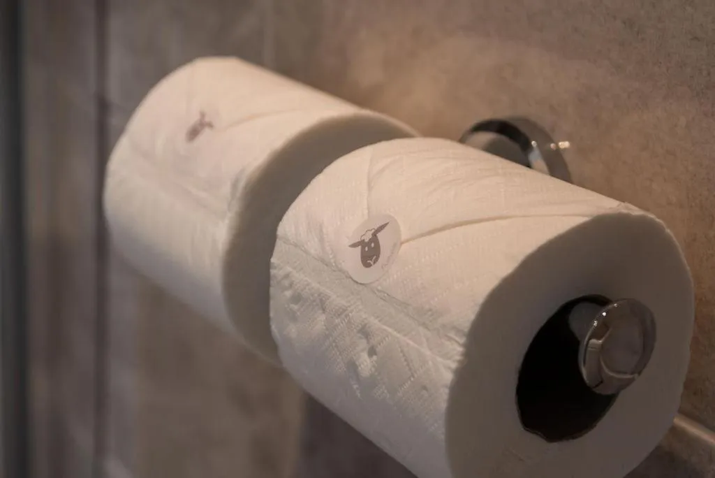 Bathroom in The Inn on the Moor Hotel
