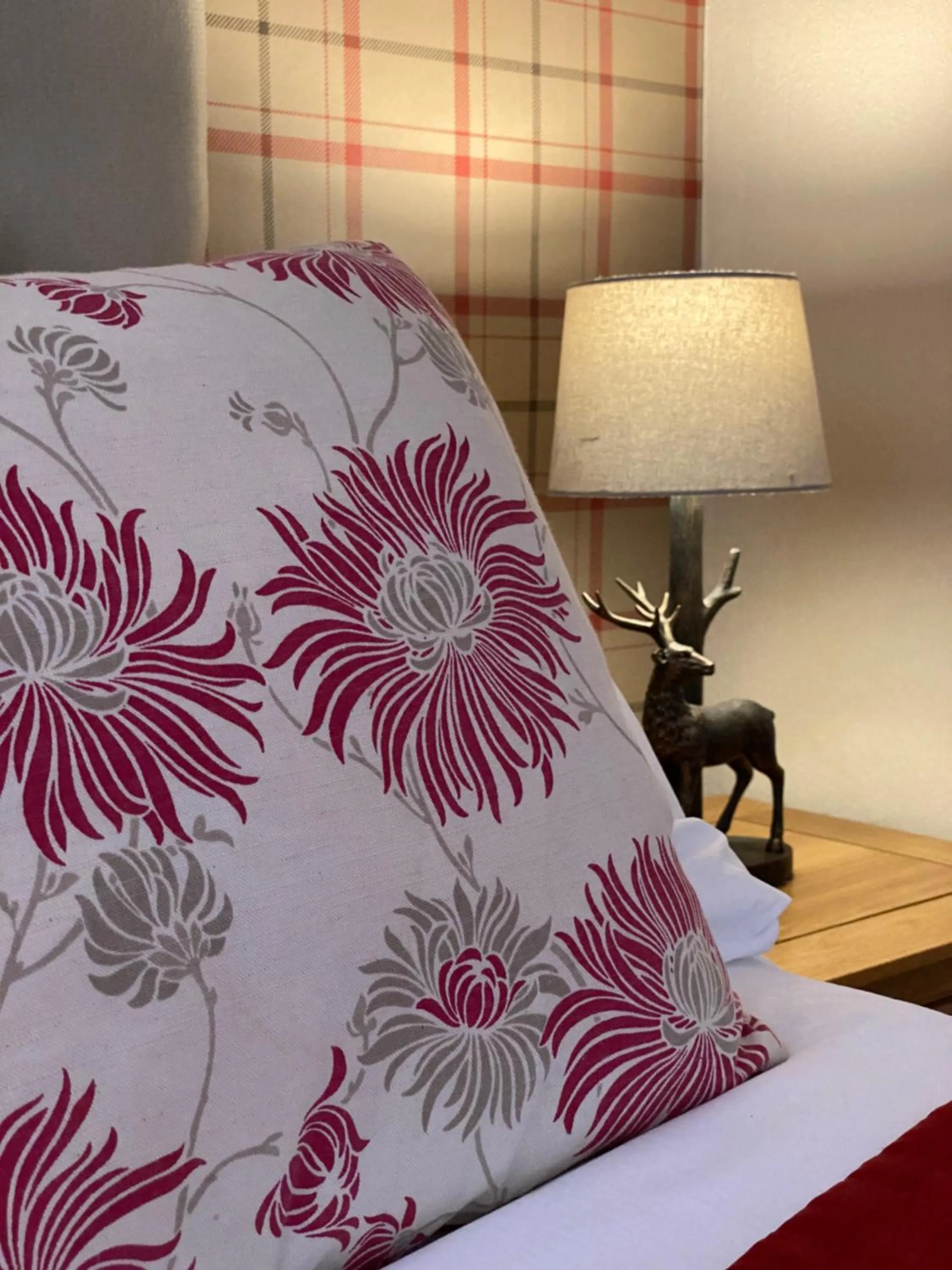 Bed in The Inn on the Moor Hotel