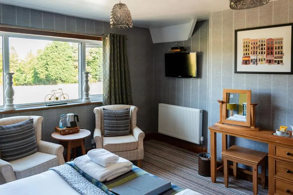 Bed in The Inn on the Moor Hotel