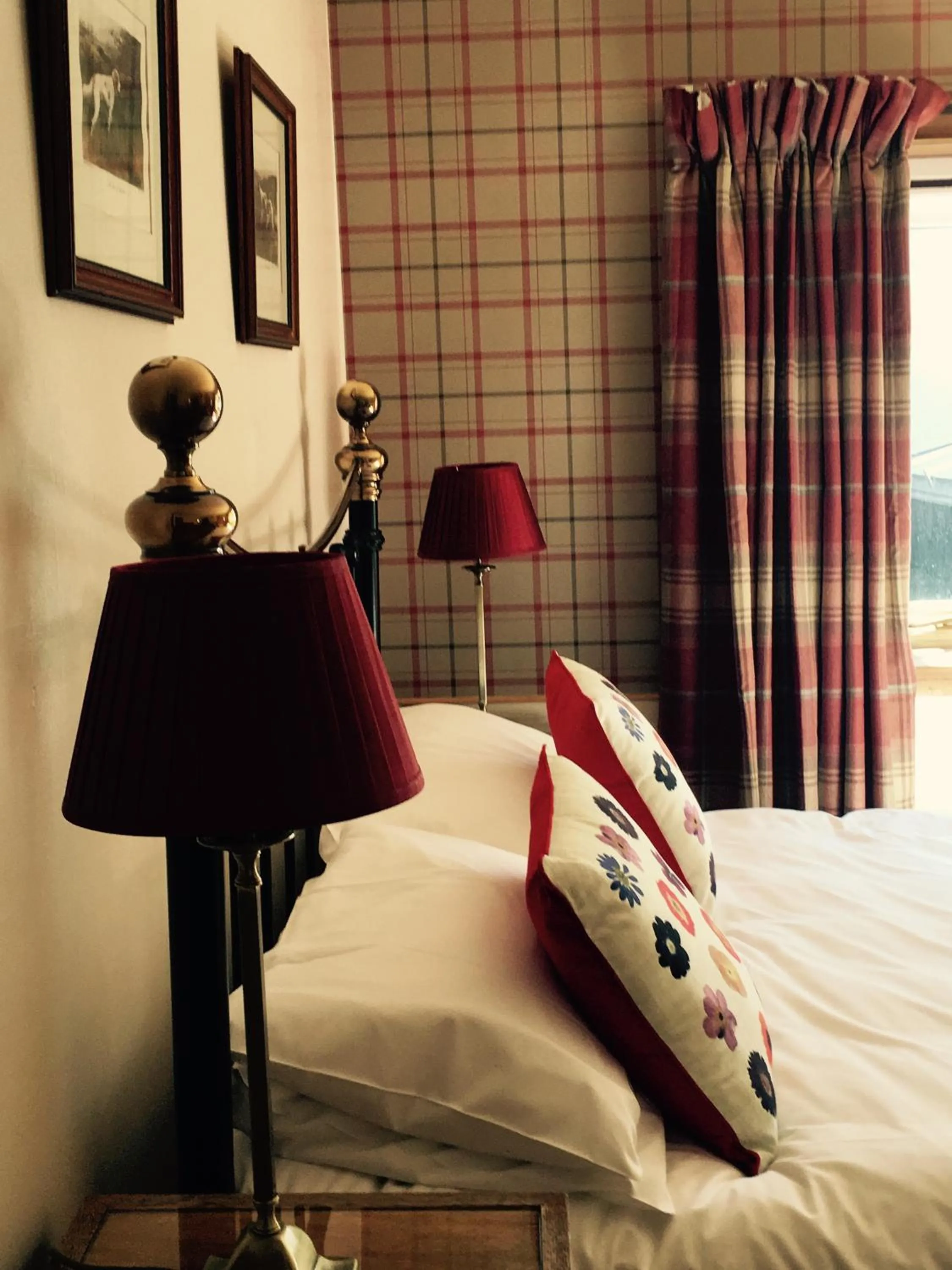 Bed in The Inn on the Moor Hotel