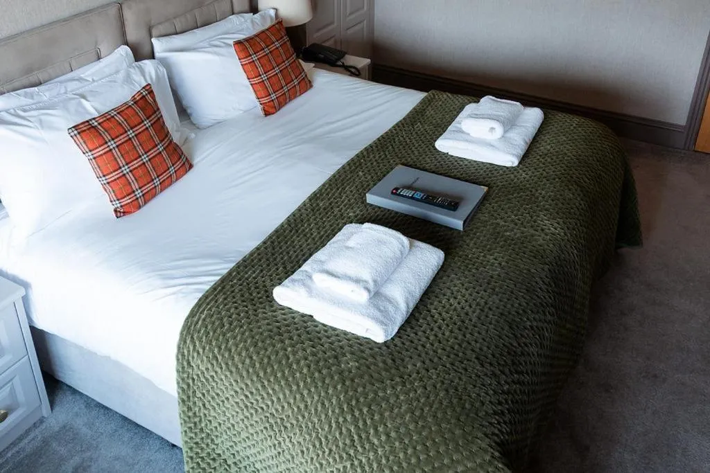 Bed in The Inn on the Moor Hotel