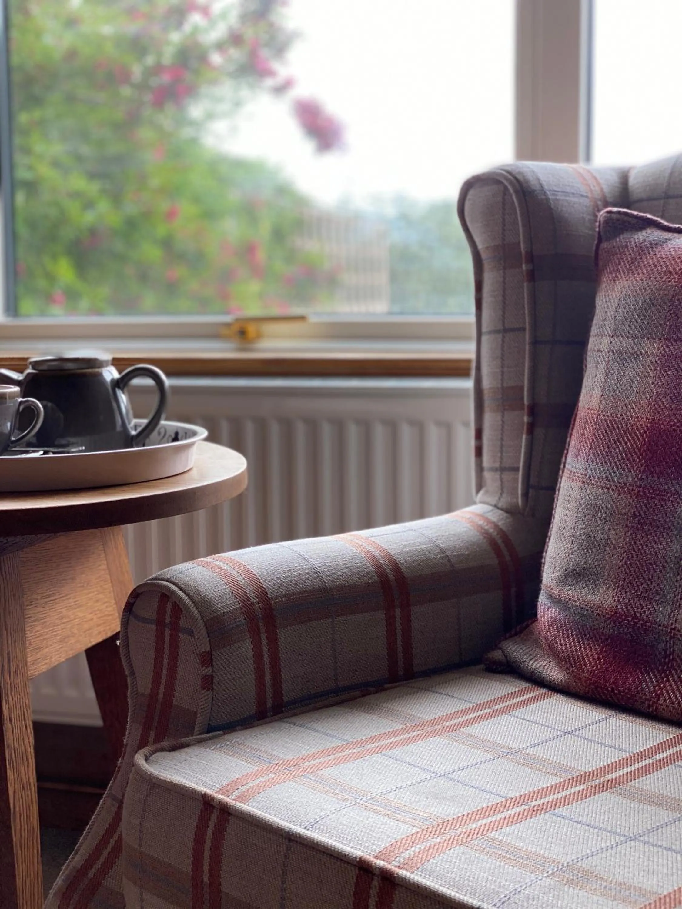 Seating area in The Inn on the Moor Hotel