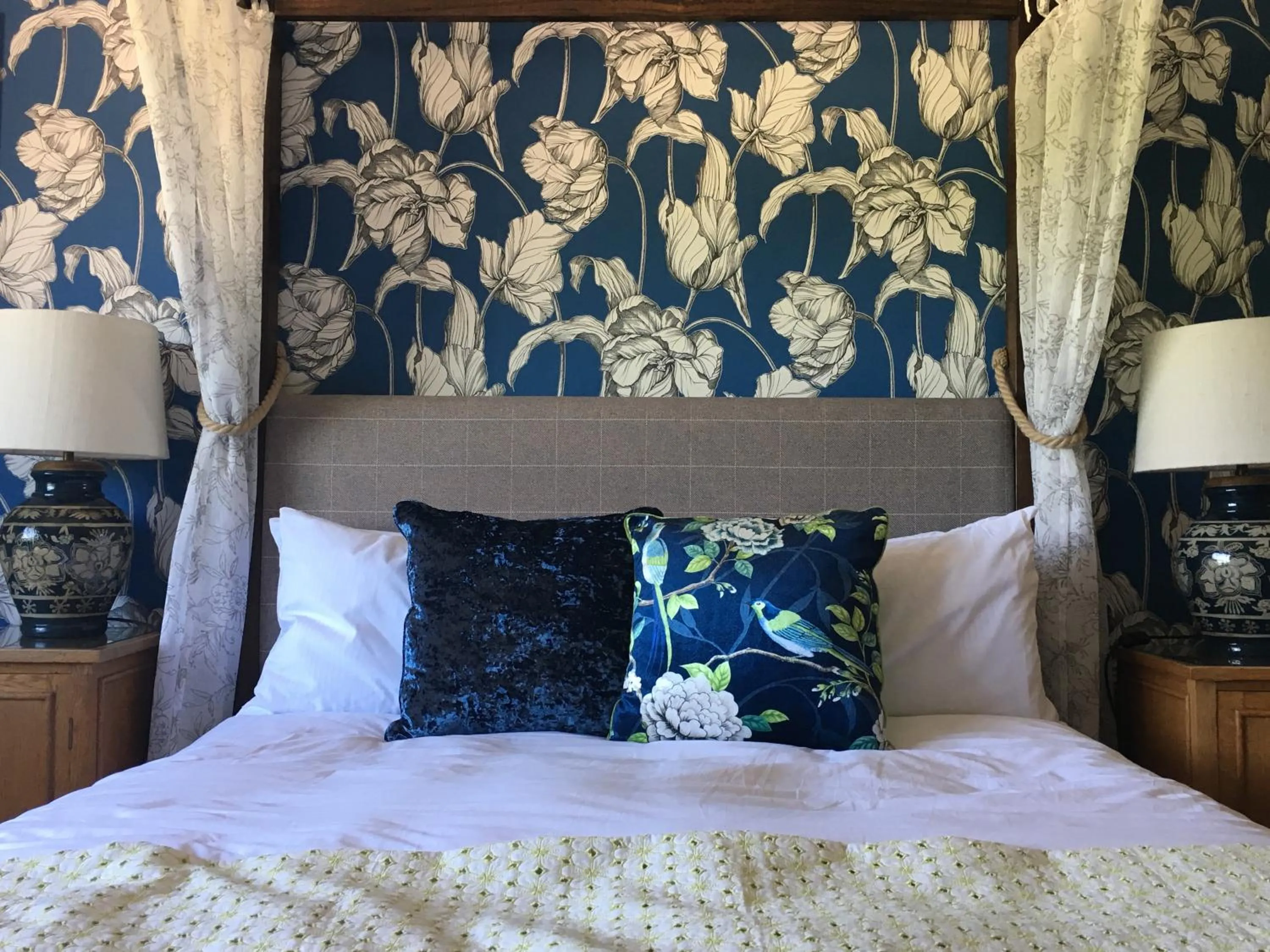 Bed in The Inn on the Moor Hotel