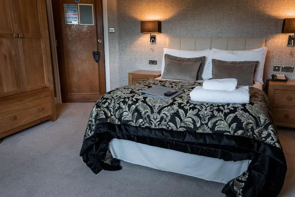 Bed in The Inn on the Moor Hotel
