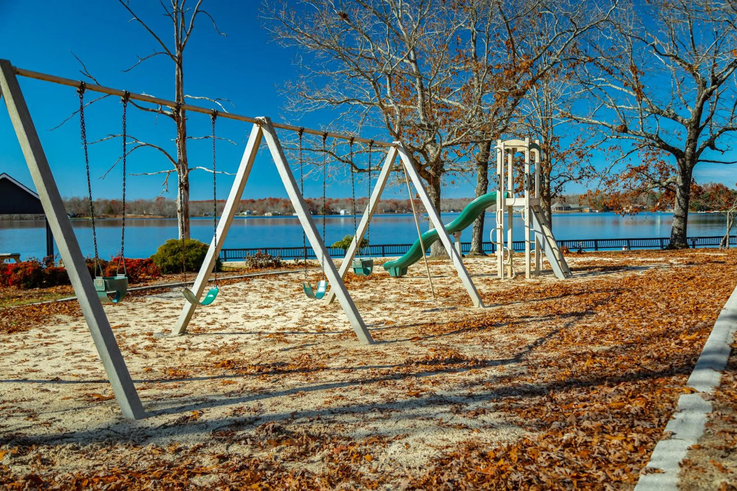 Children play ground in Crown Resorts at Lake Tansi East