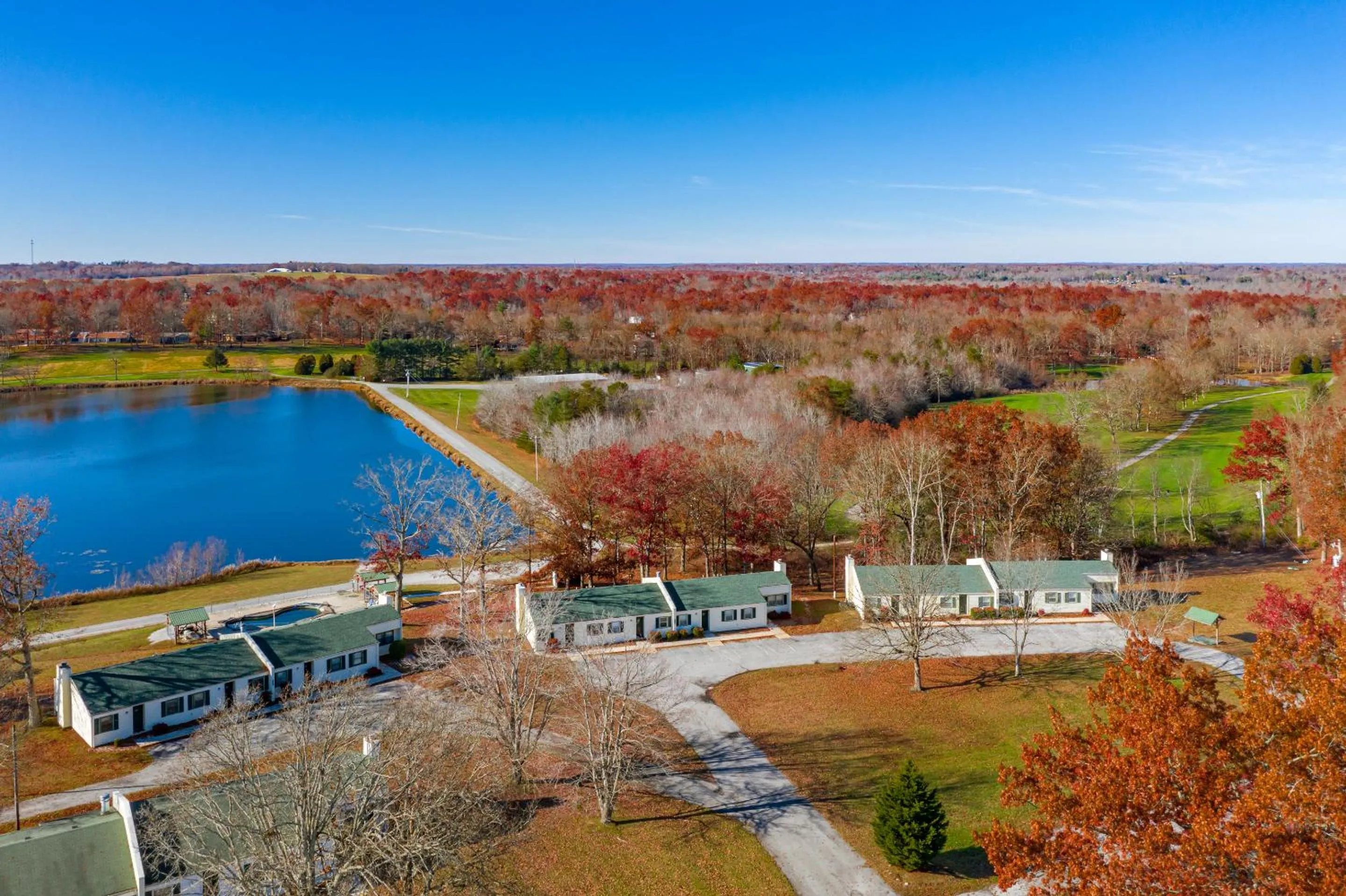 Bird's eye view in Crown Resorts at Lake Tansi East