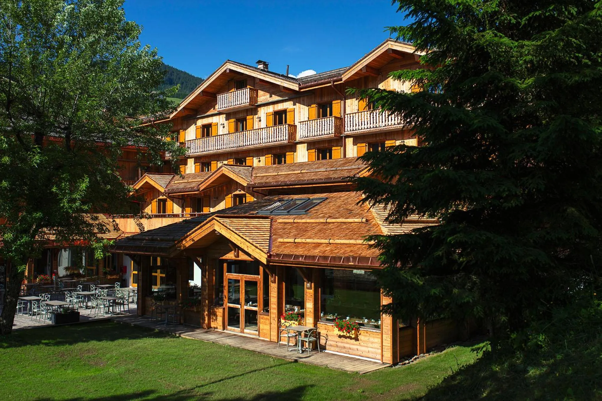 Patio in Hotel Beauregard