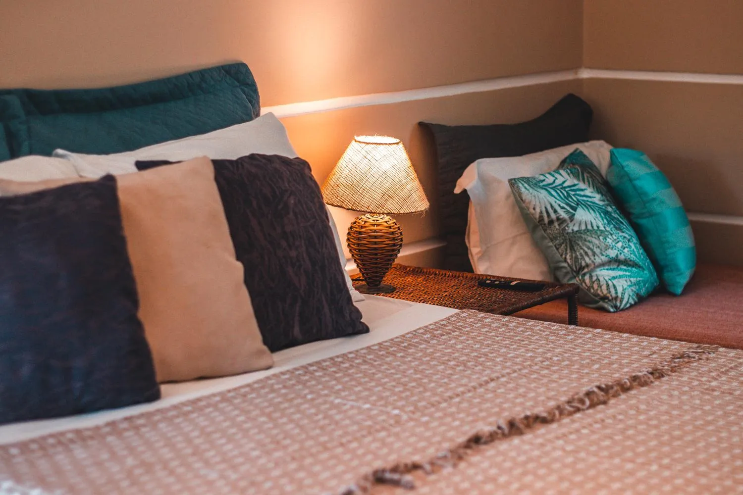 Bed in Bacana Hotel Boutique