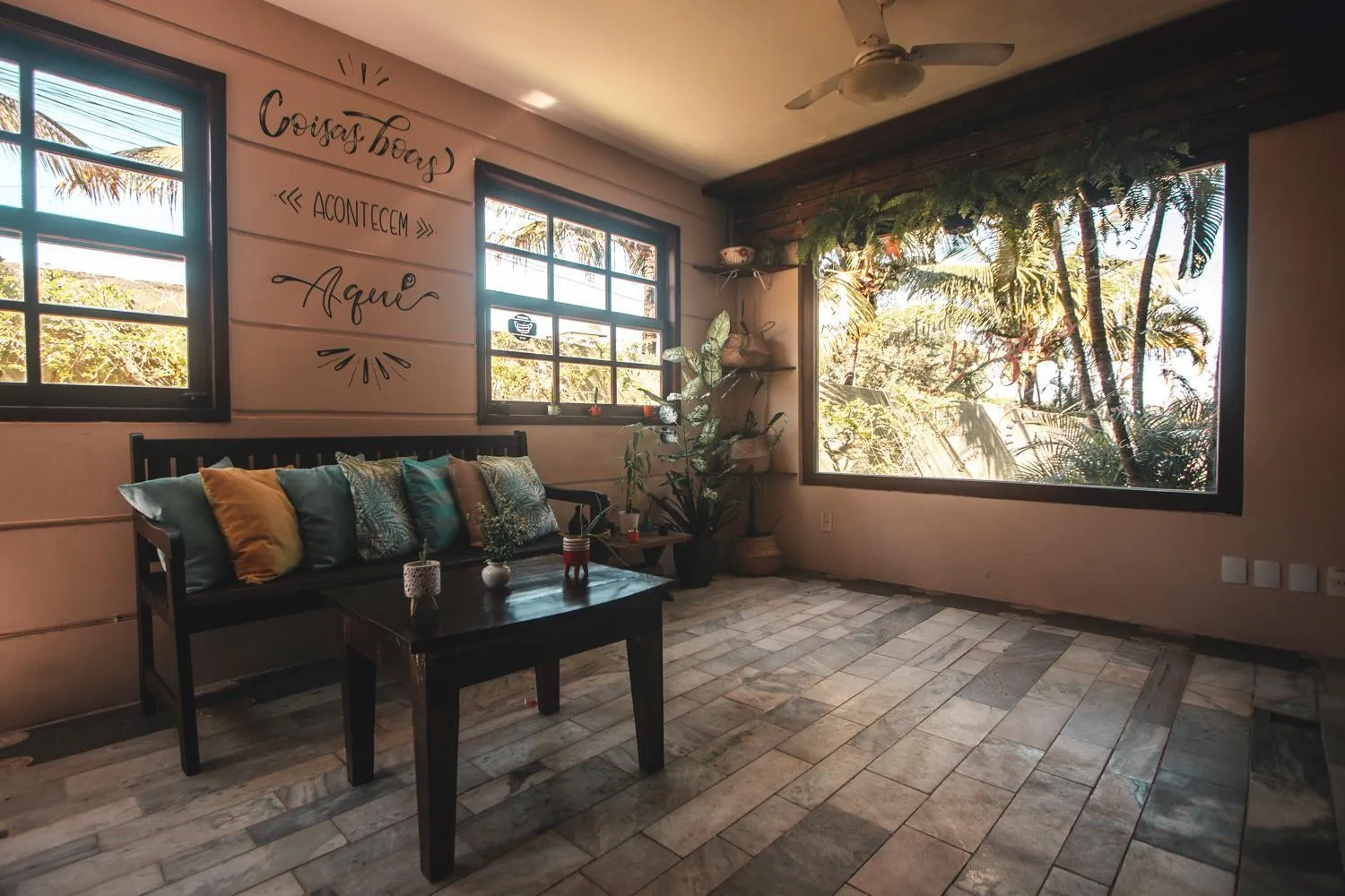 Living room in Bacana Hotel Boutique