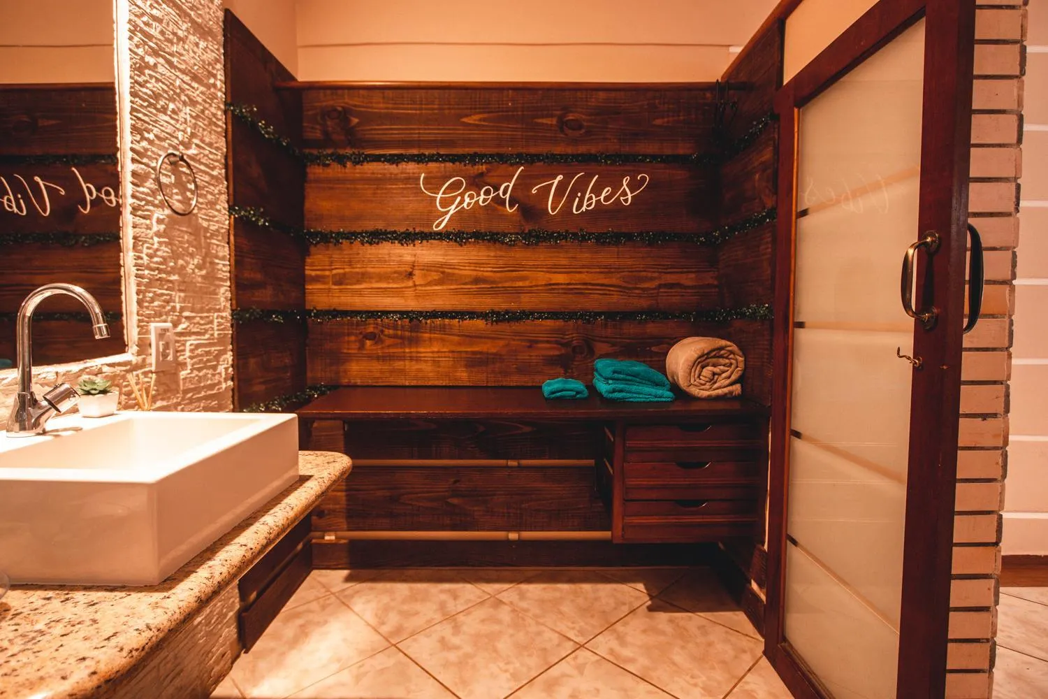 Bathroom in Bacana Hotel Boutique