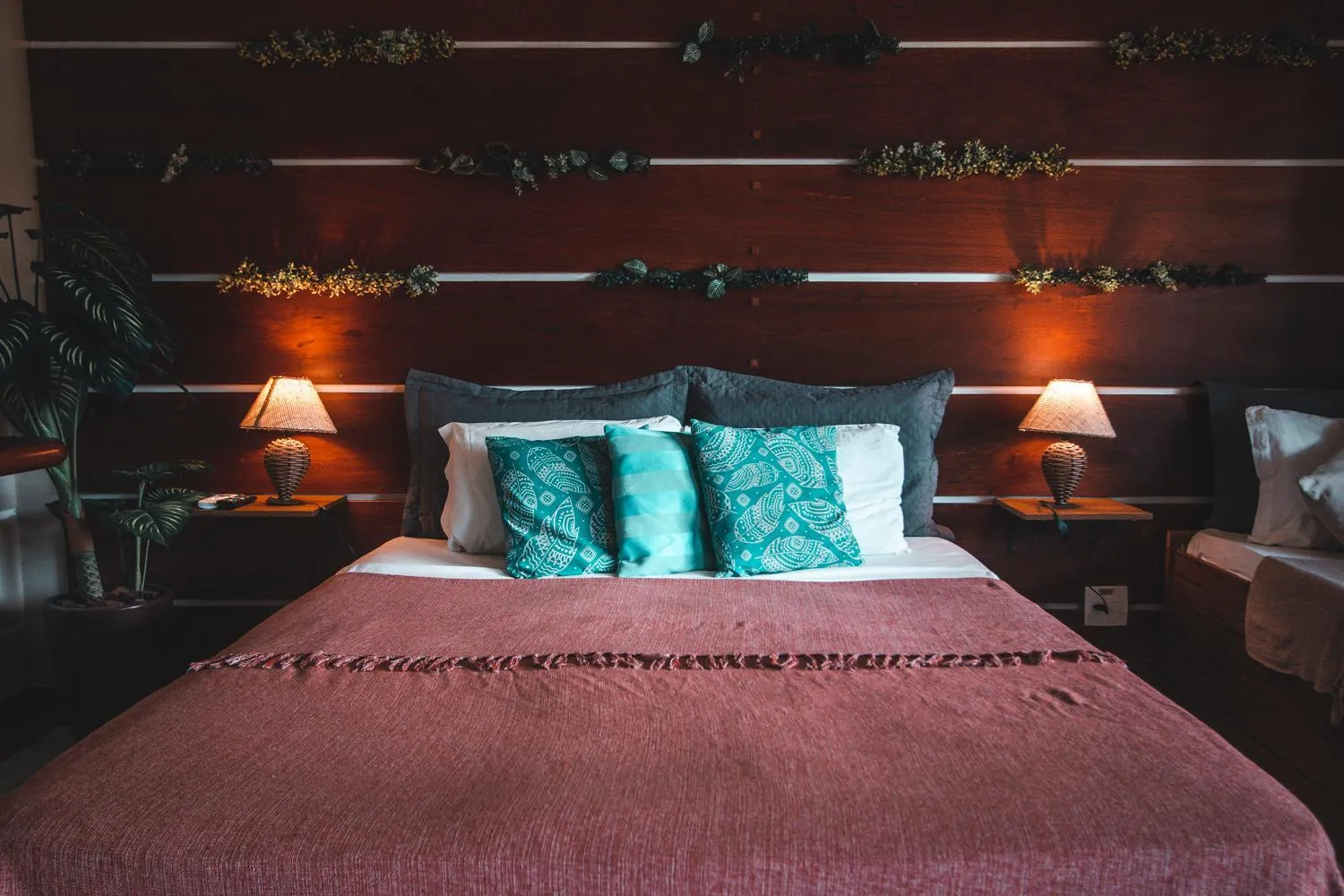 Bed in Bacana Hotel Boutique