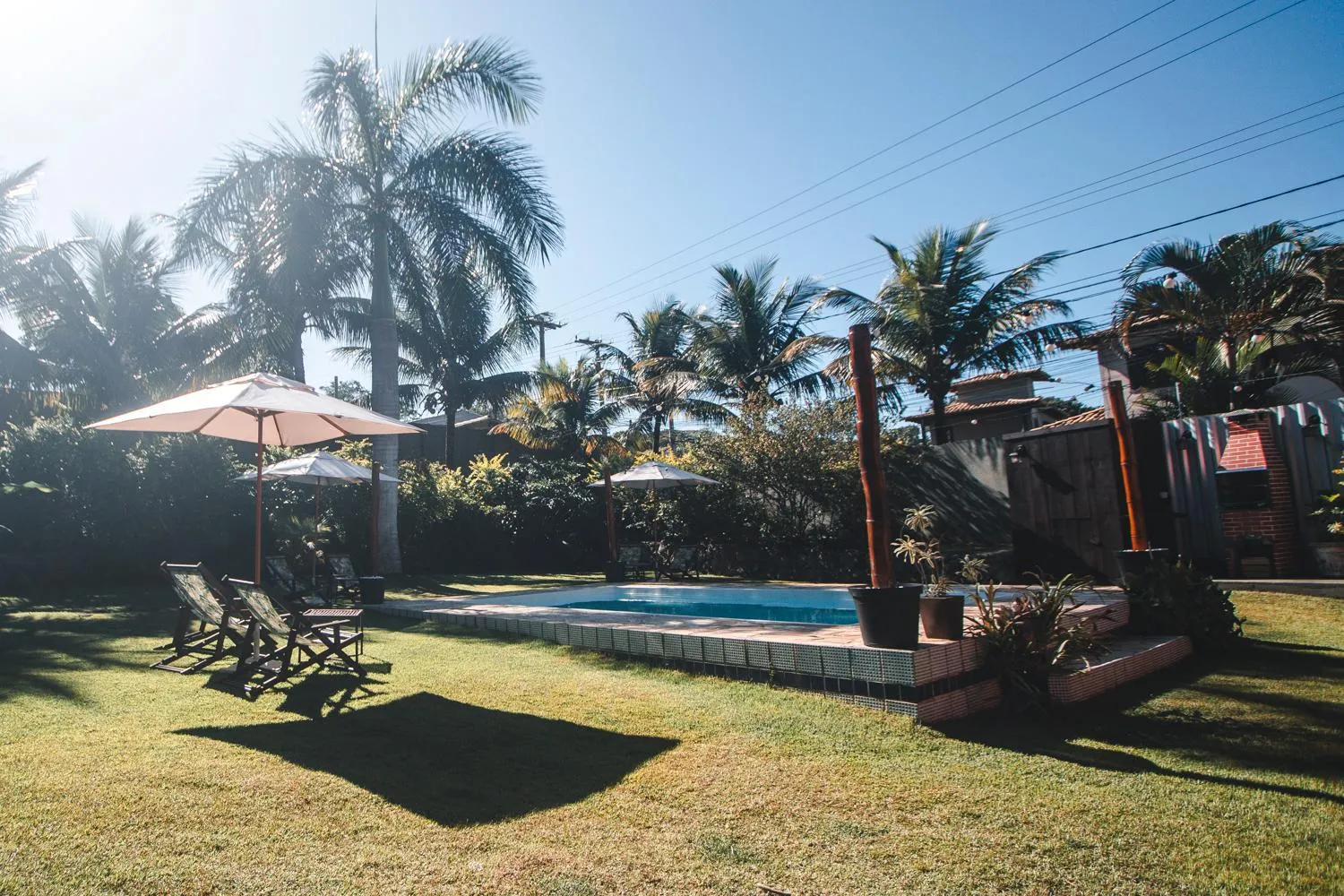 Garden view in Bacana Hotel Boutique