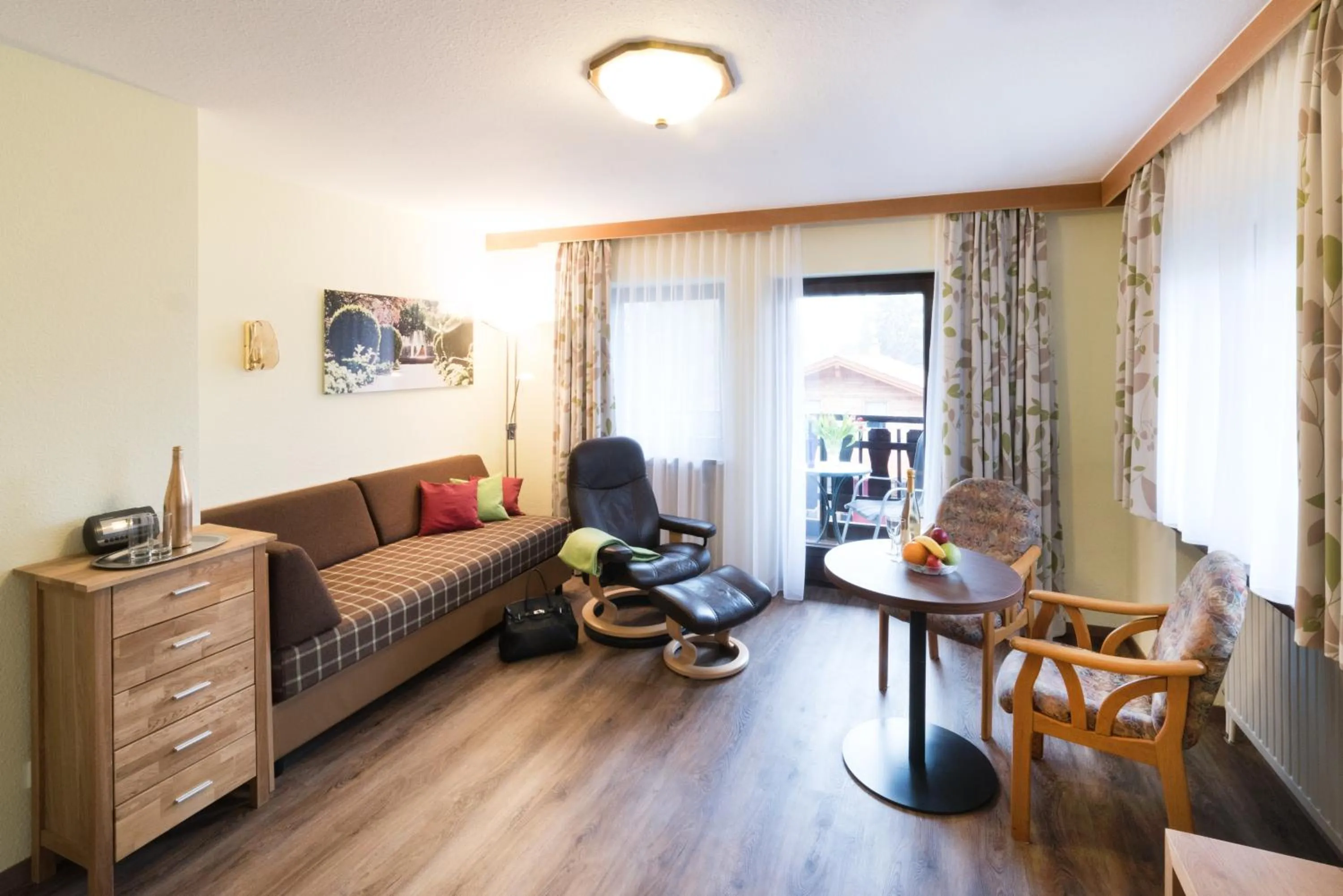 Living room in Hotel Garni Vier Jahreszeiten