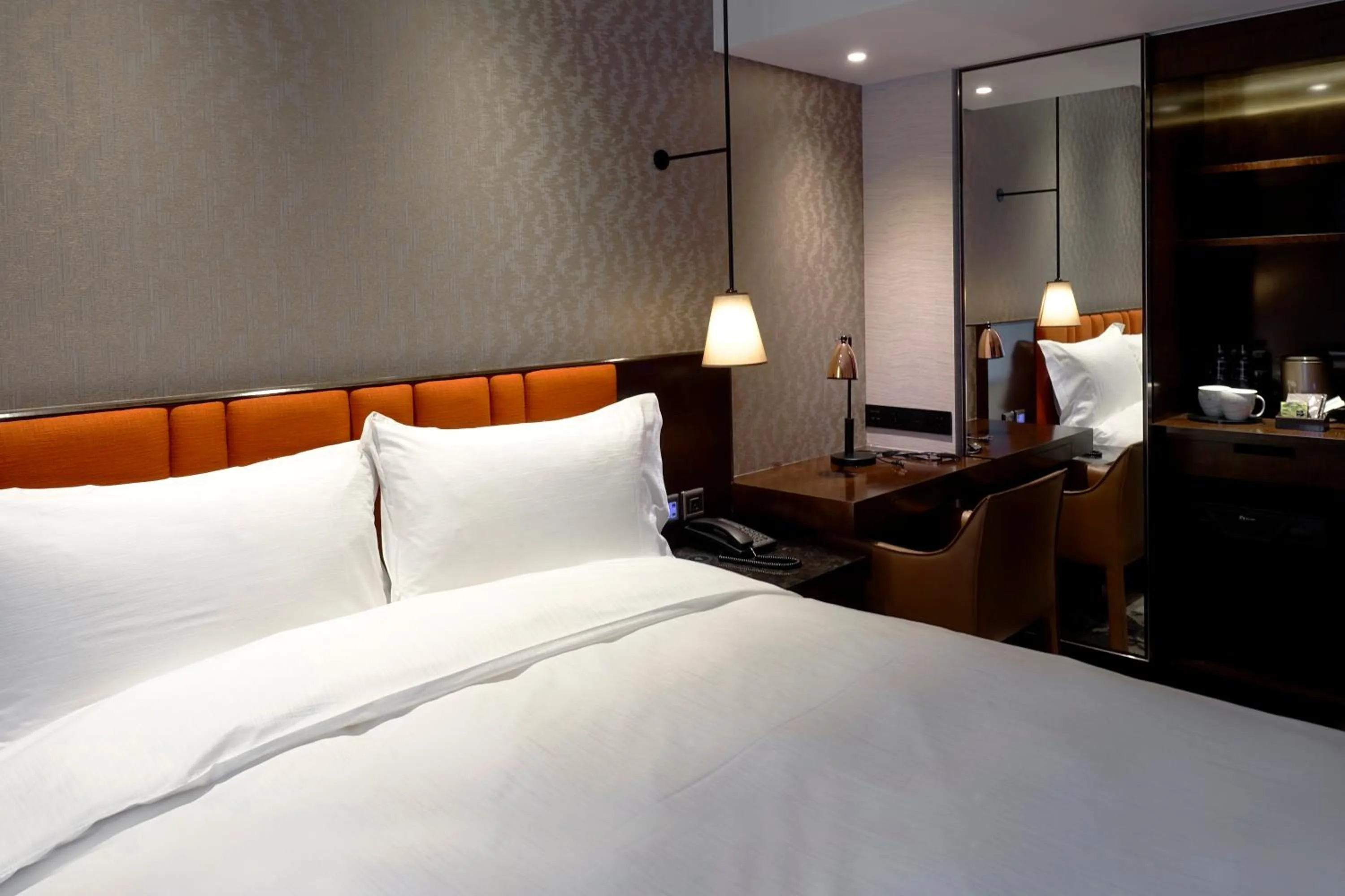 Bed in Tango Inn Taipei ZhongShan