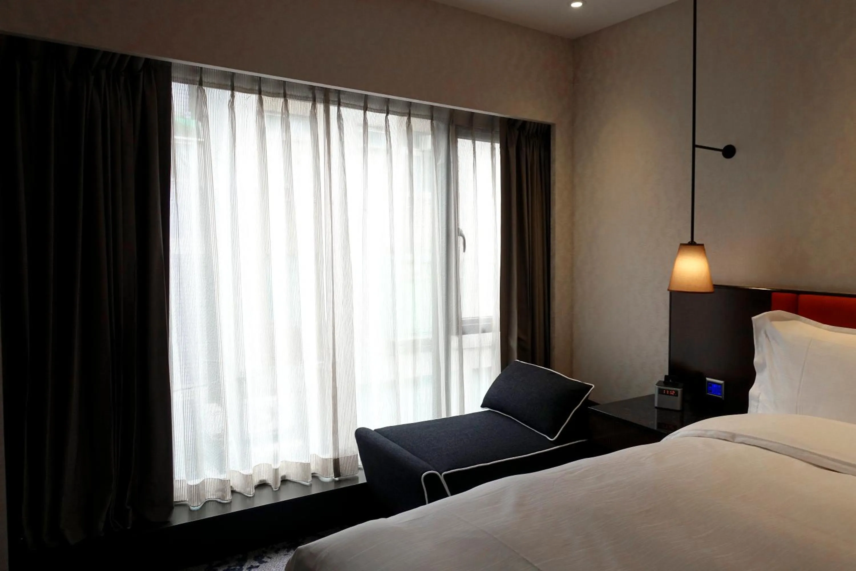 Bed in Tango Inn Taipei ZhongShan