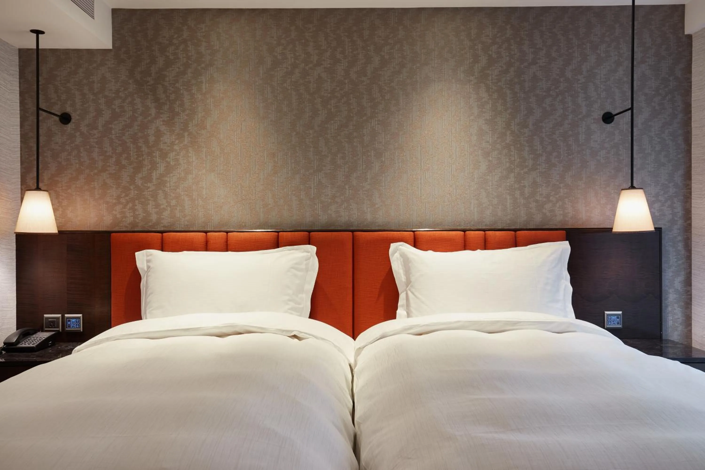 Bed in Tango Inn Taipei ZhongShan