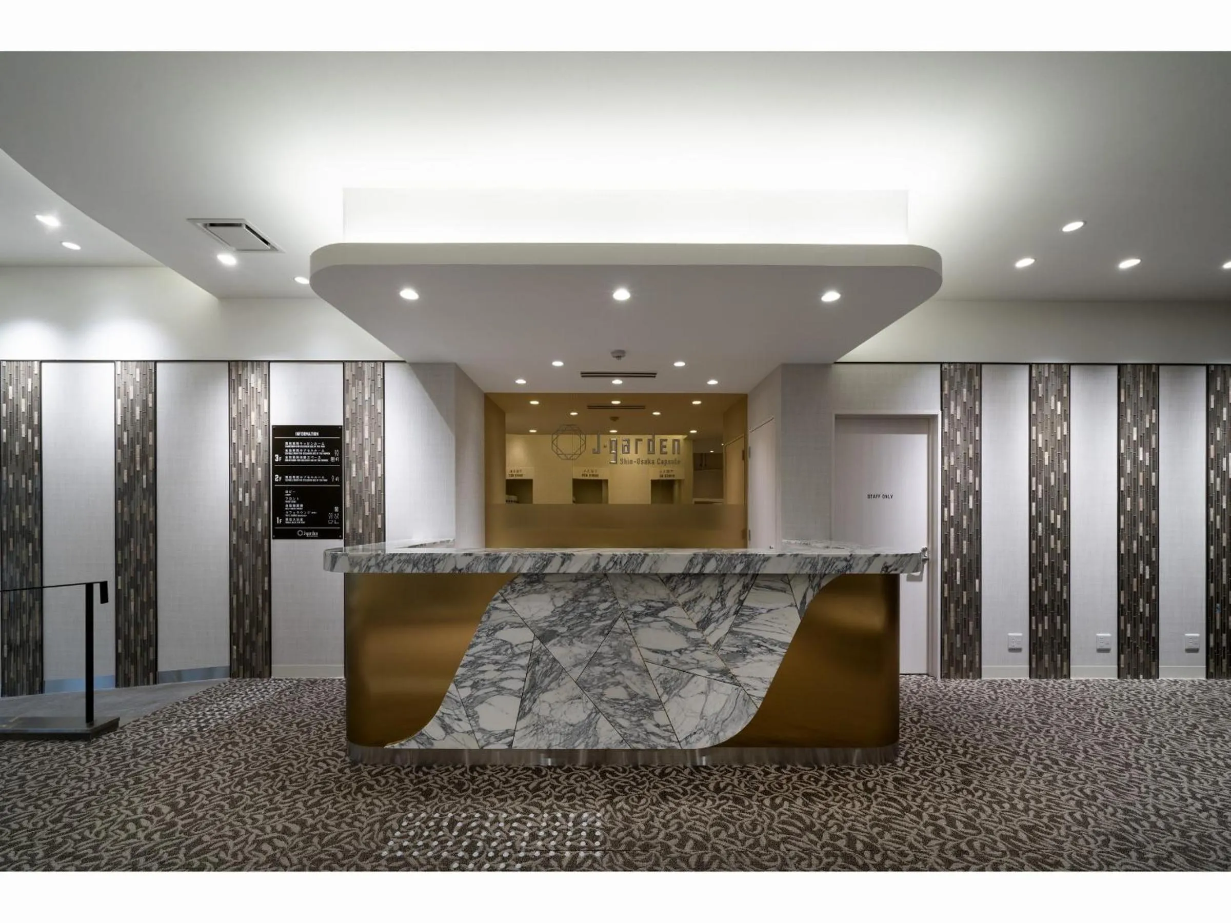Lobby or reception in Capsule Hotel J Garden Shin-Osaka