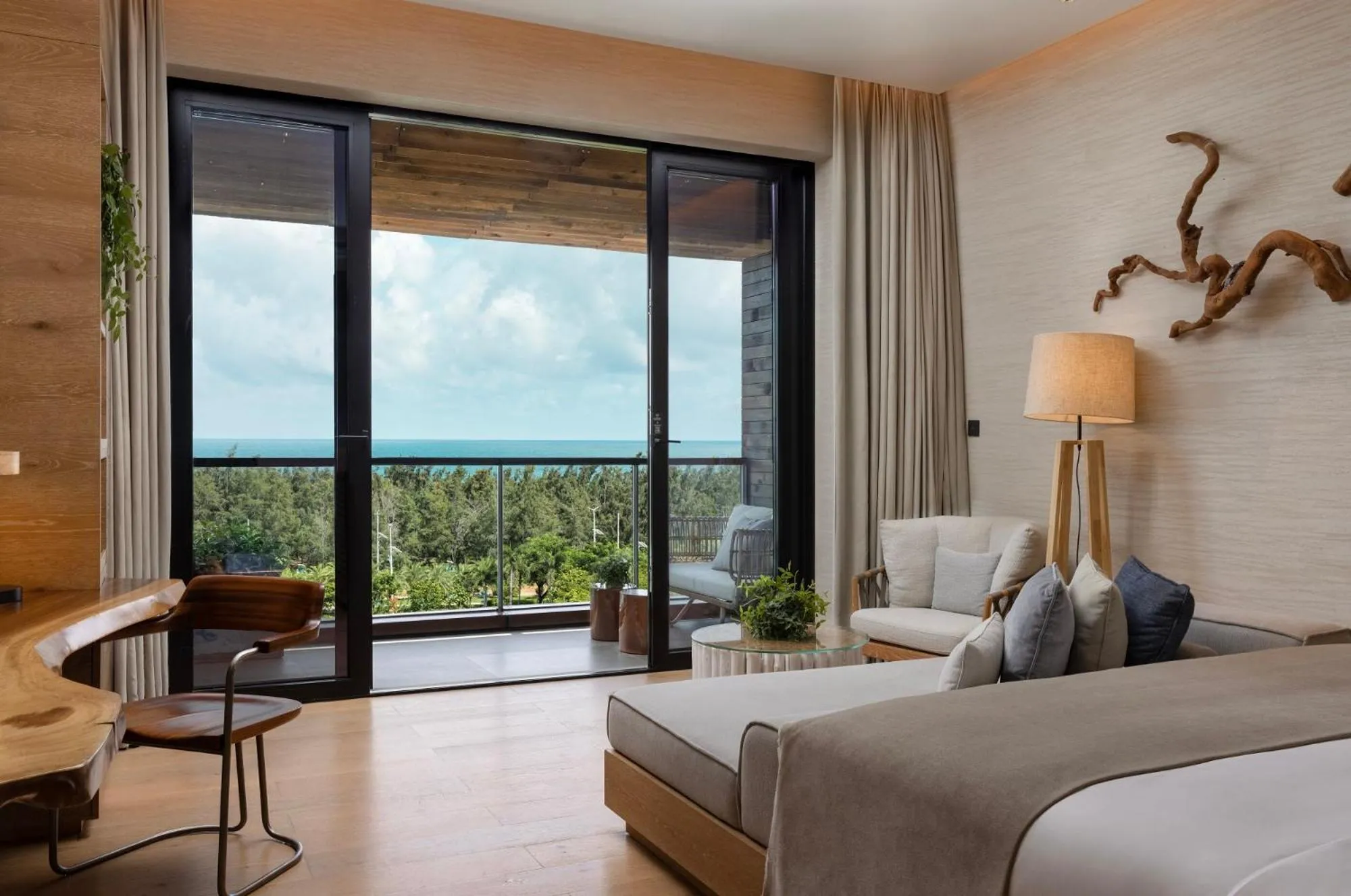 Bed in 1 Hotel Haitang Bay, Sanya