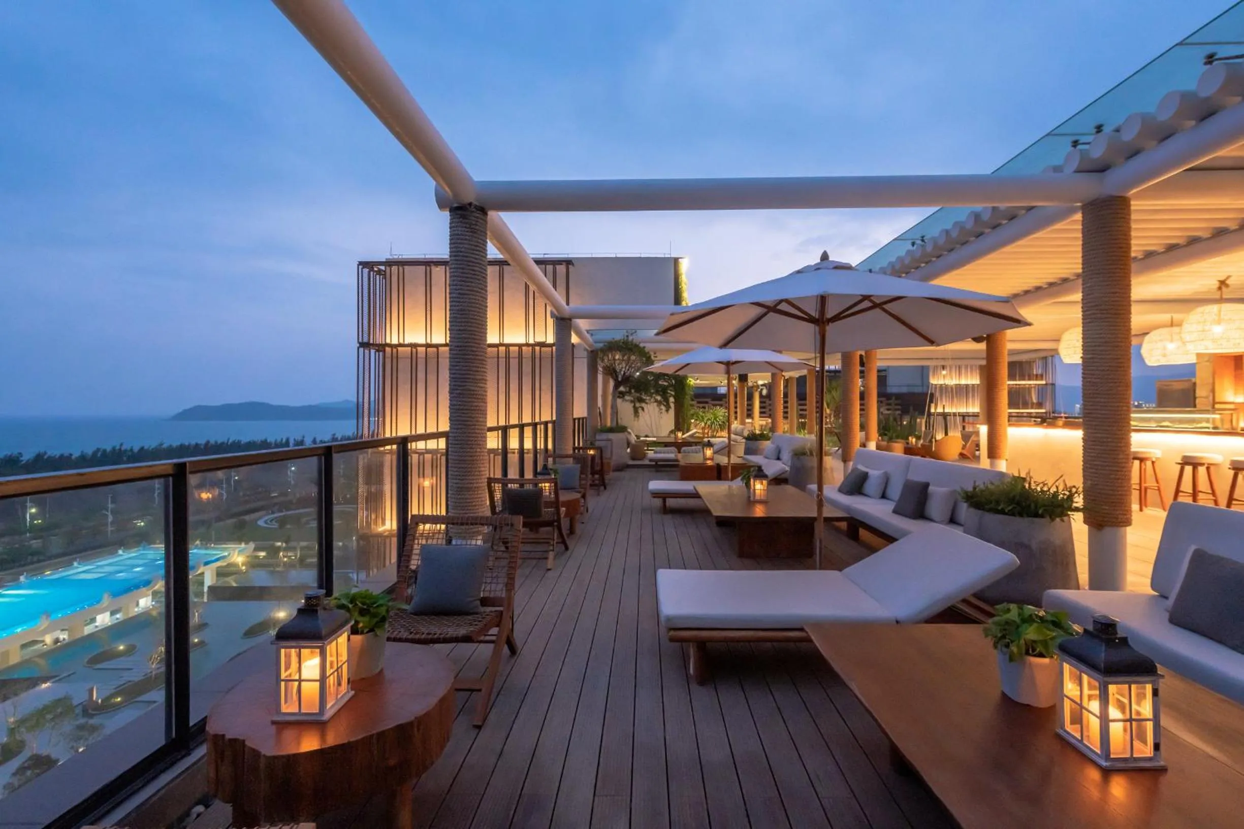 Lounge or bar in 1 Hotel Haitang Bay, Sanya