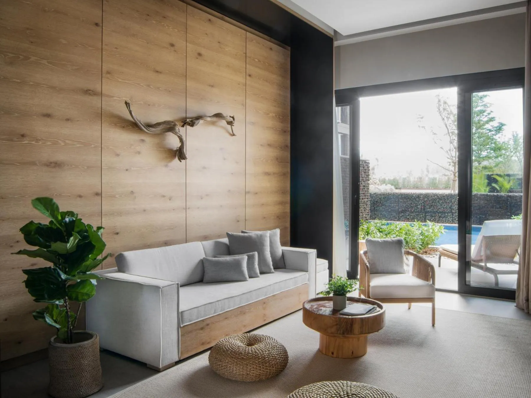 Decorative detail in 1 Hotel Haitang Bay, Sanya