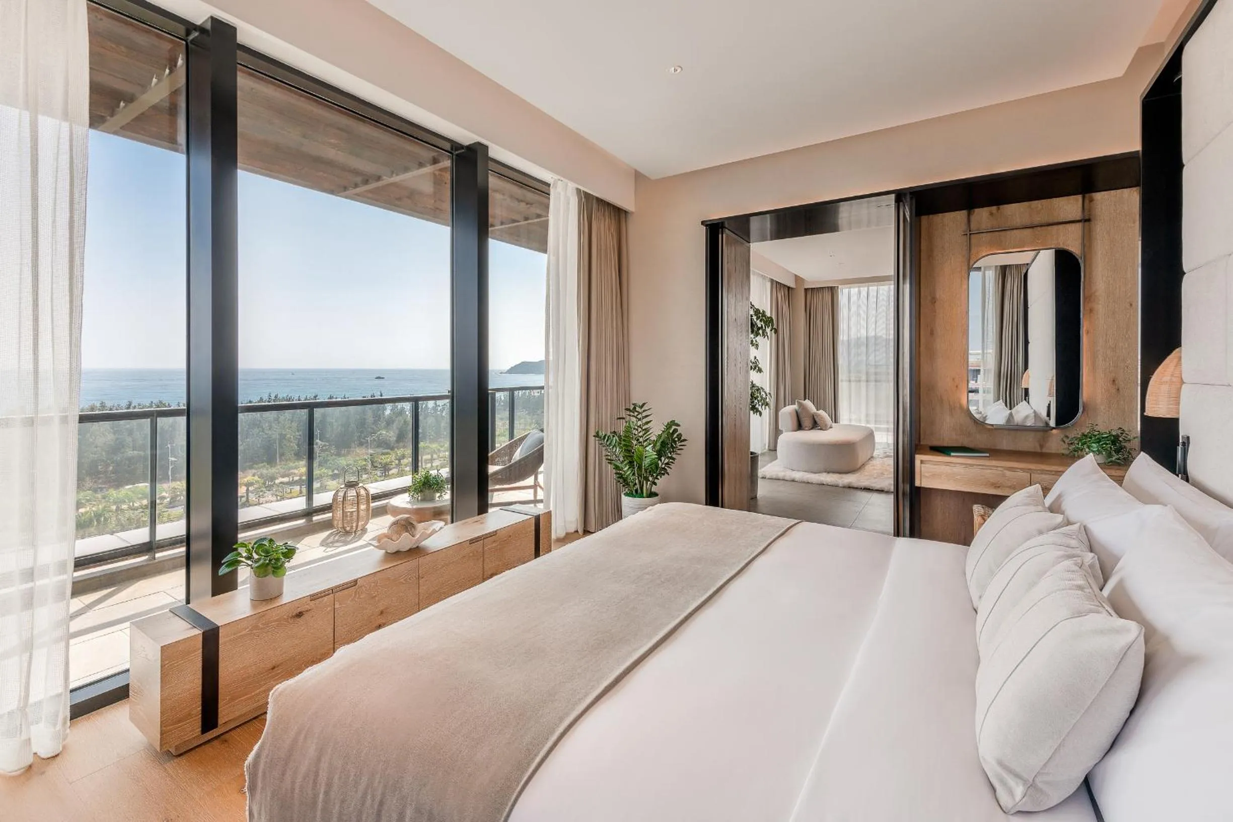 Bed in 1 Hotel Haitang Bay, Sanya