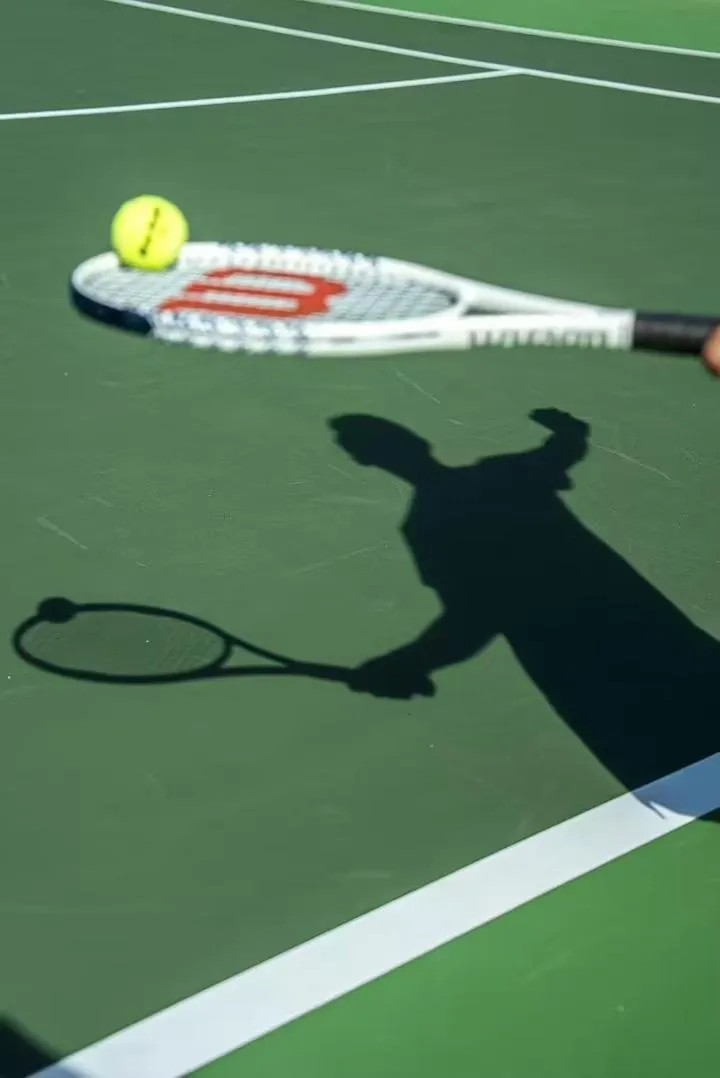 Tennis court in 1 Hotel Haitang Bay, Sanya