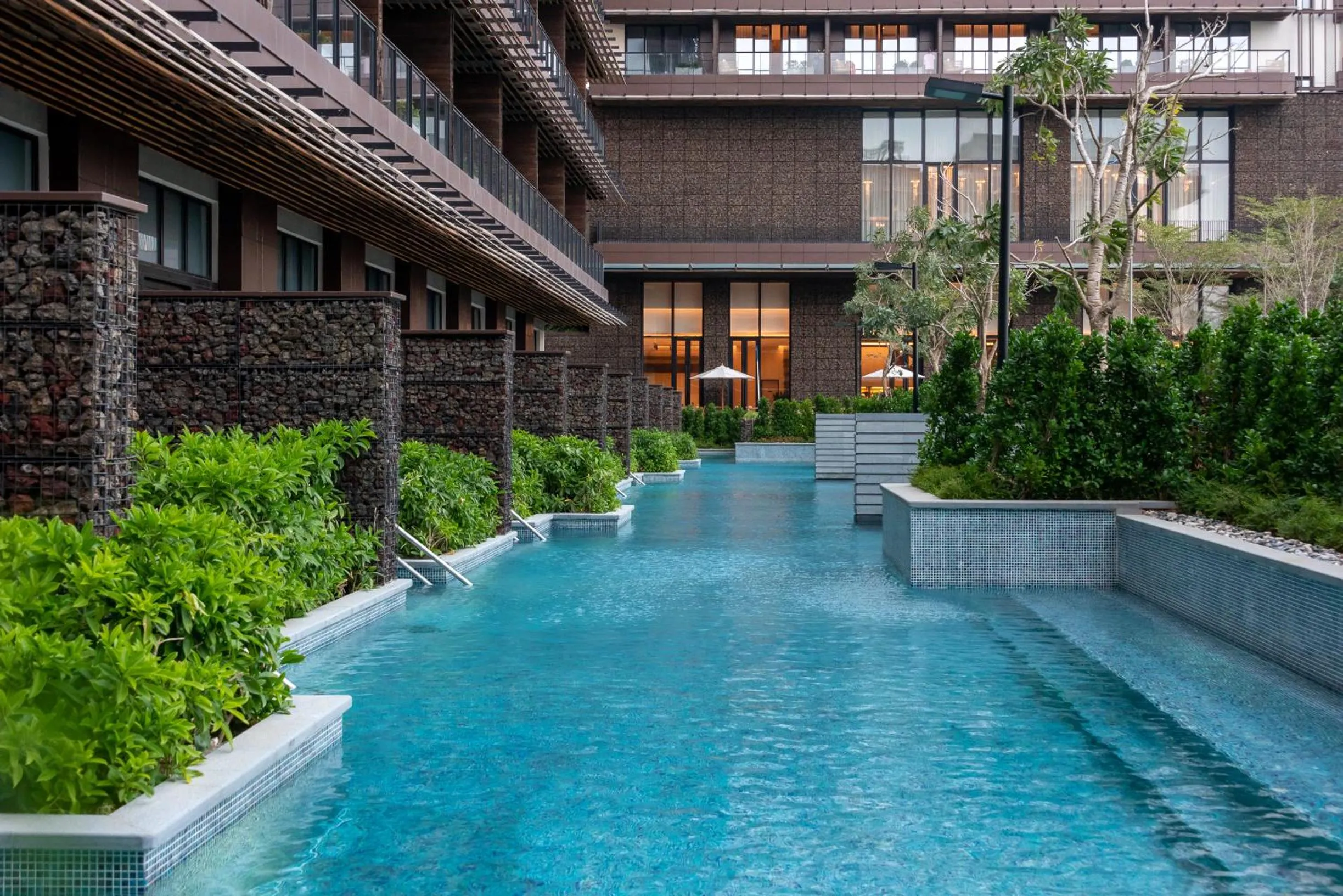 Pool view in 1 Hotel Haitang Bay, Sanya