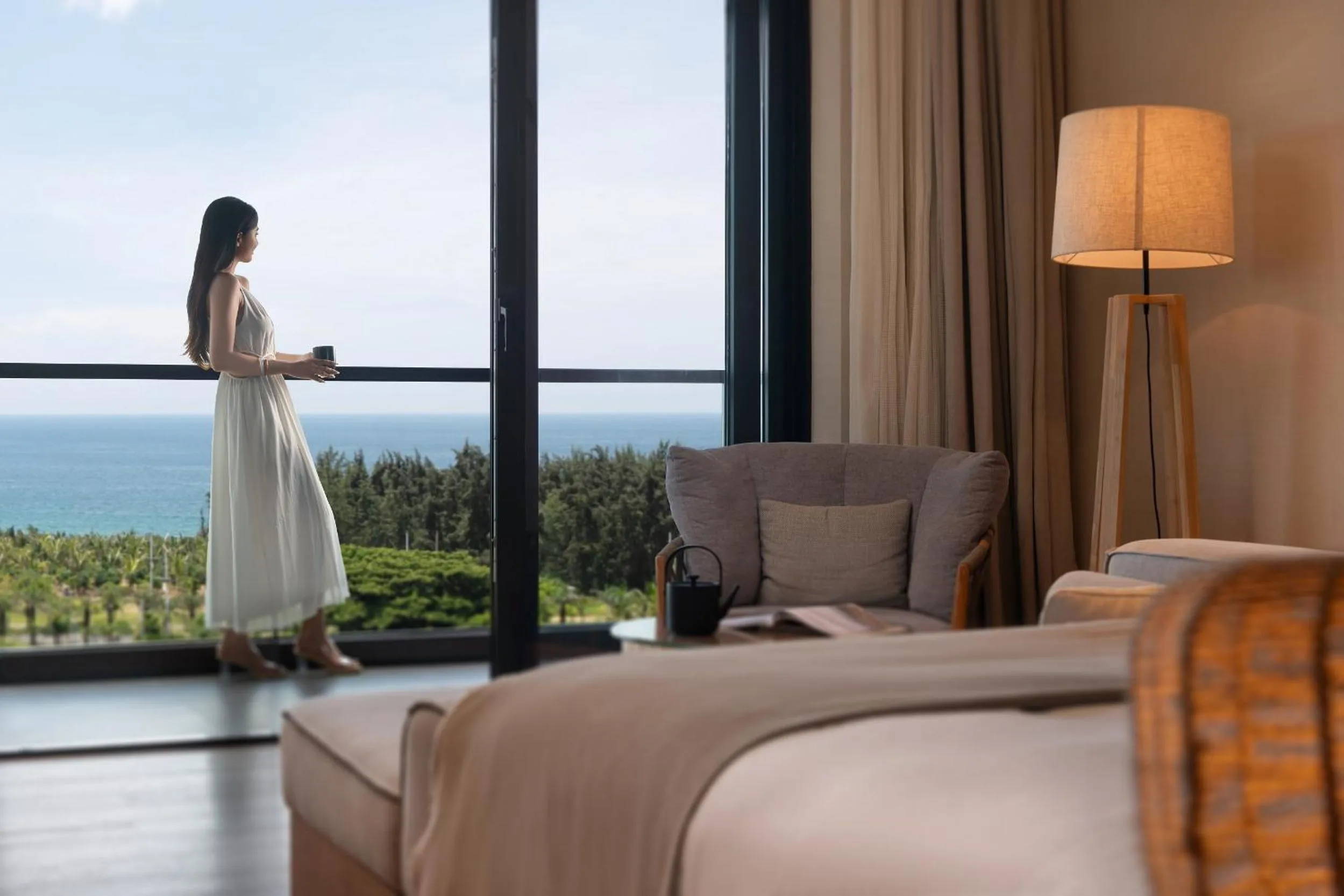 Bed in 1 Hotel Haitang Bay, Sanya