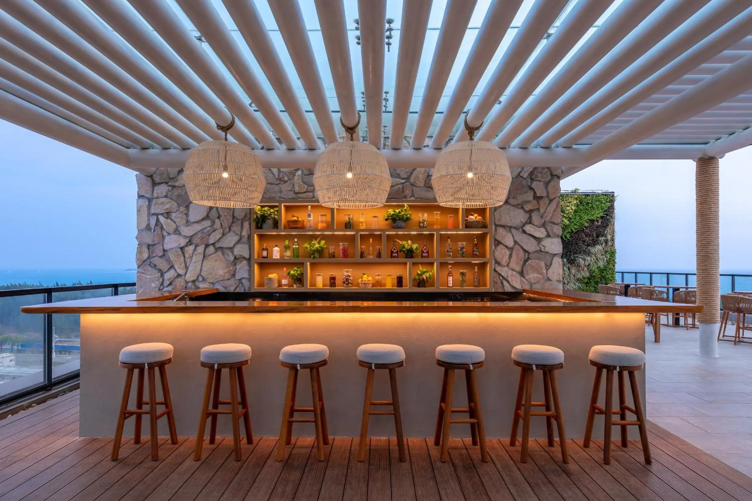Lounge or bar in 1 Hotel Haitang Bay, Sanya