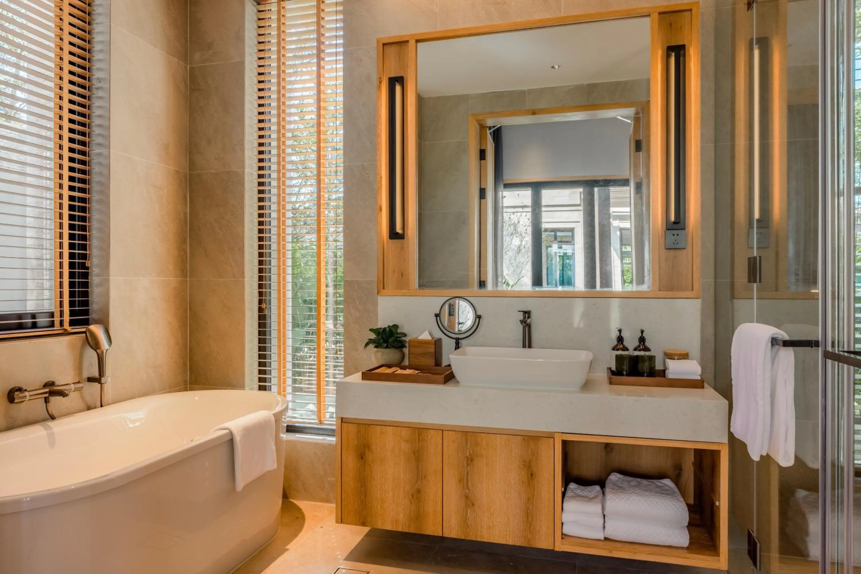 Bathroom in 1 Hotel Haitang Bay, Sanya