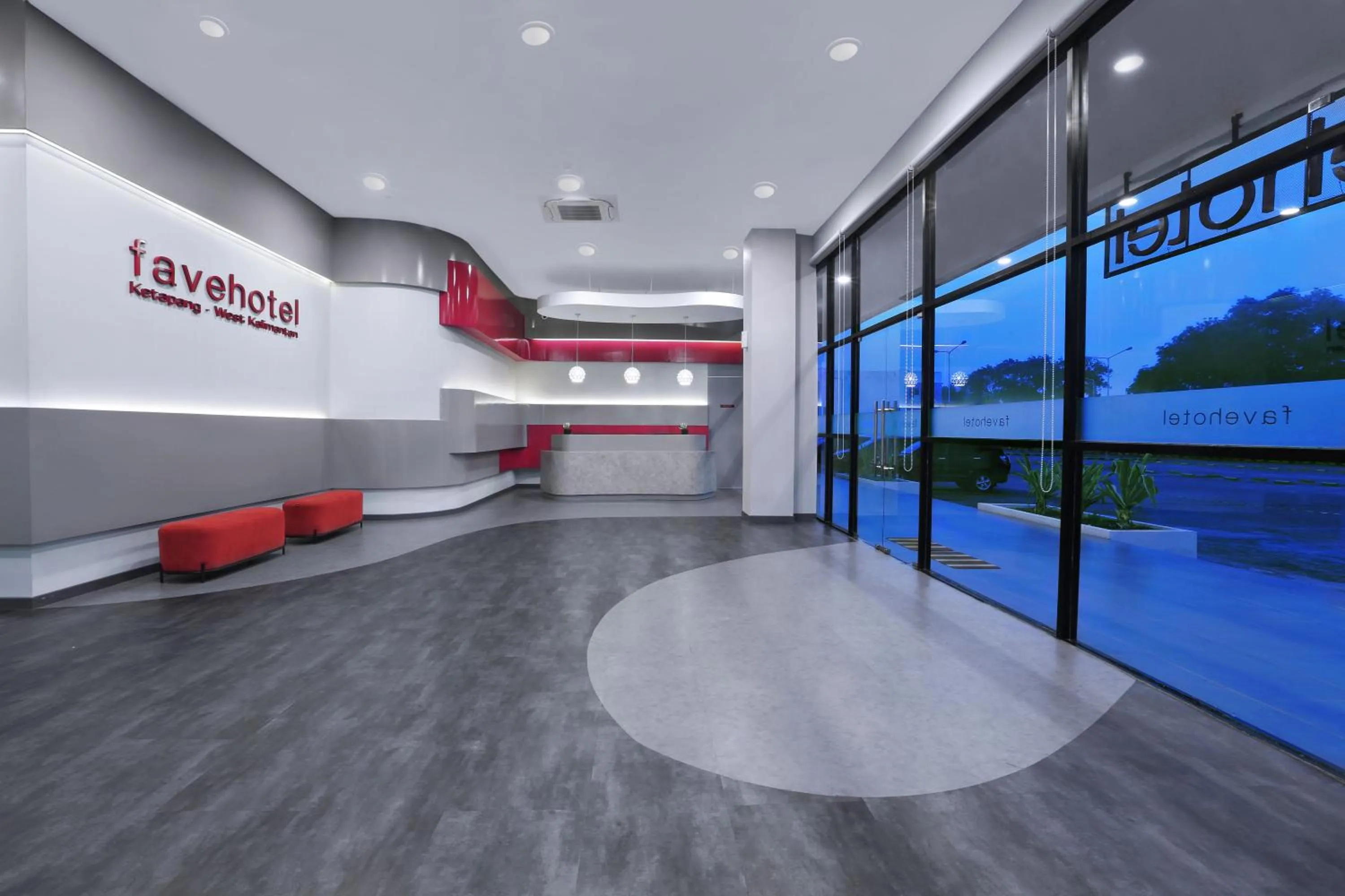Lobby or reception in favehotel Ketapang