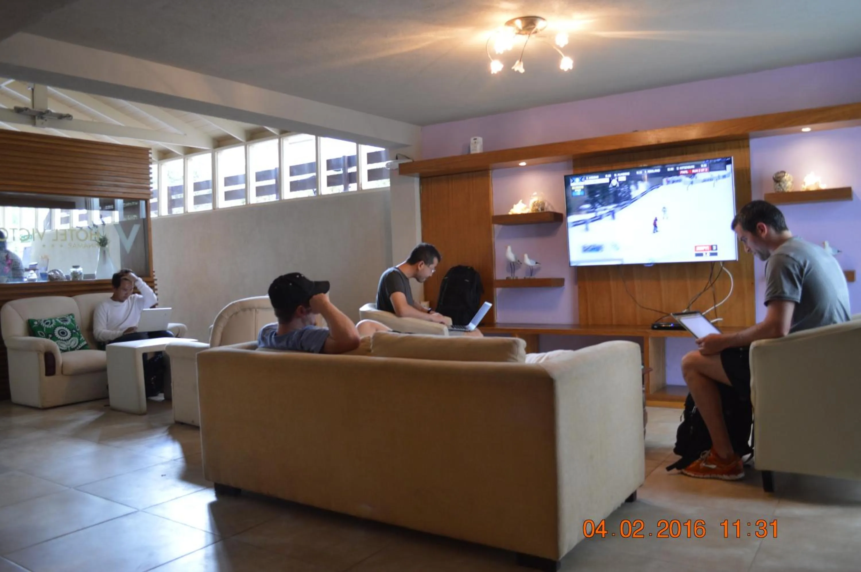 Area and facilities in Hotel Victoria