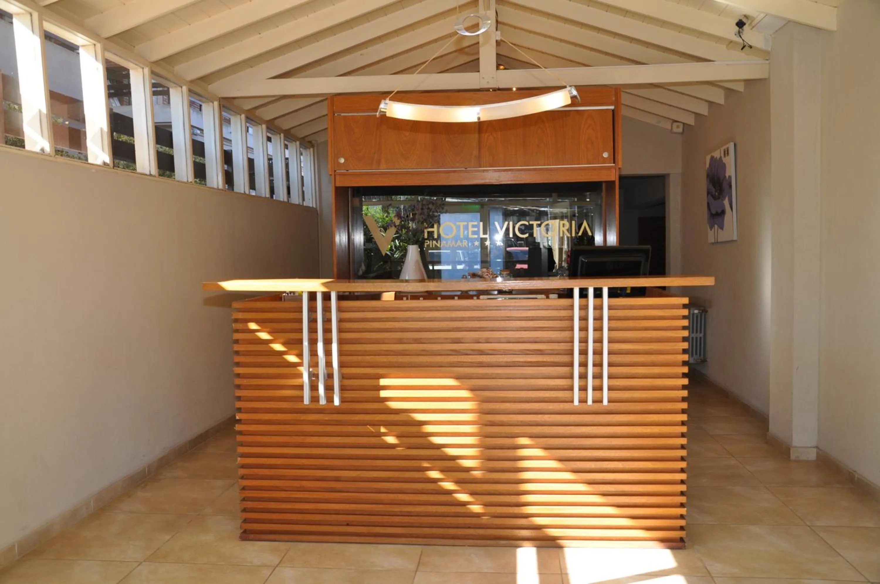 Lobby or reception in Hotel Victoria