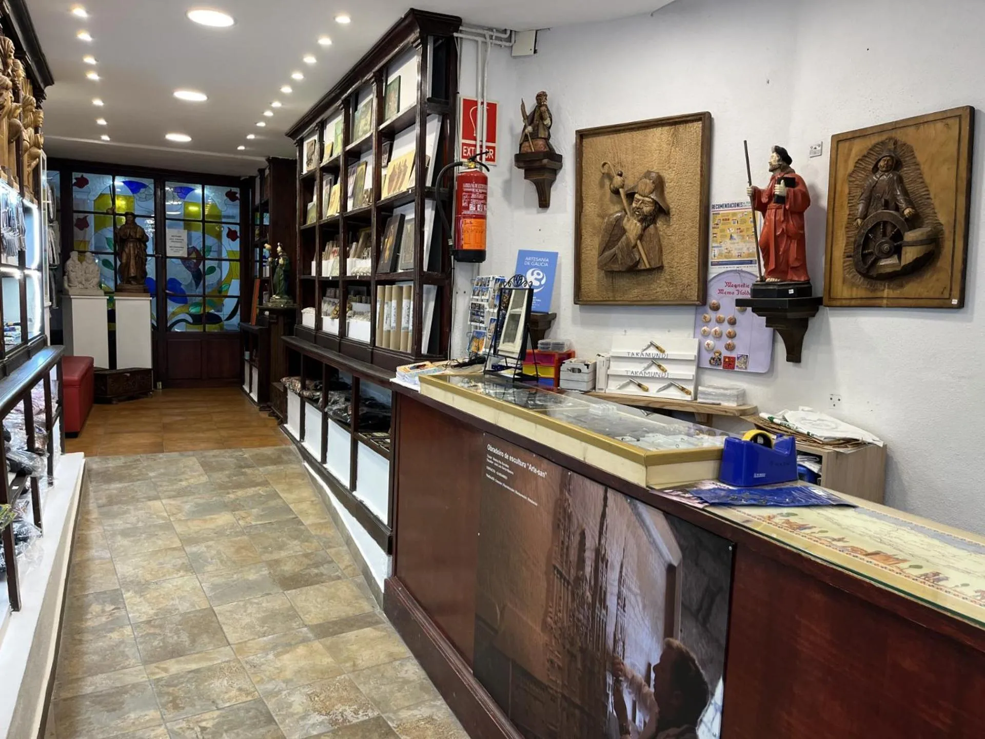 Lobby or reception in Obradoiro