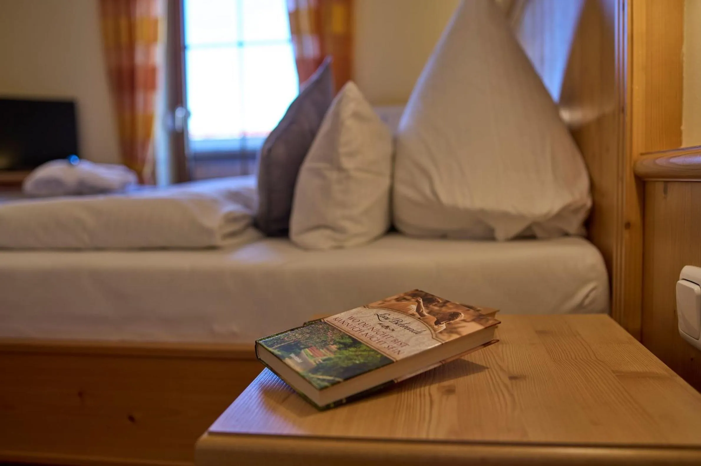 Bed in Panoramahotel Grobauer