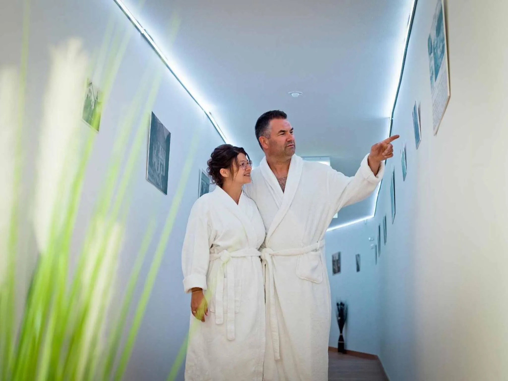 Spa and wellness centre/facilities in Panoramahotel Grobauer