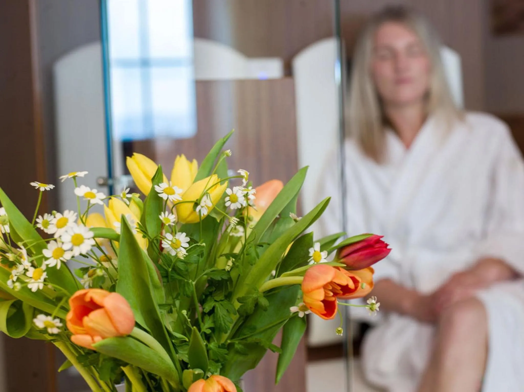 People in Panoramahotel Grobauer