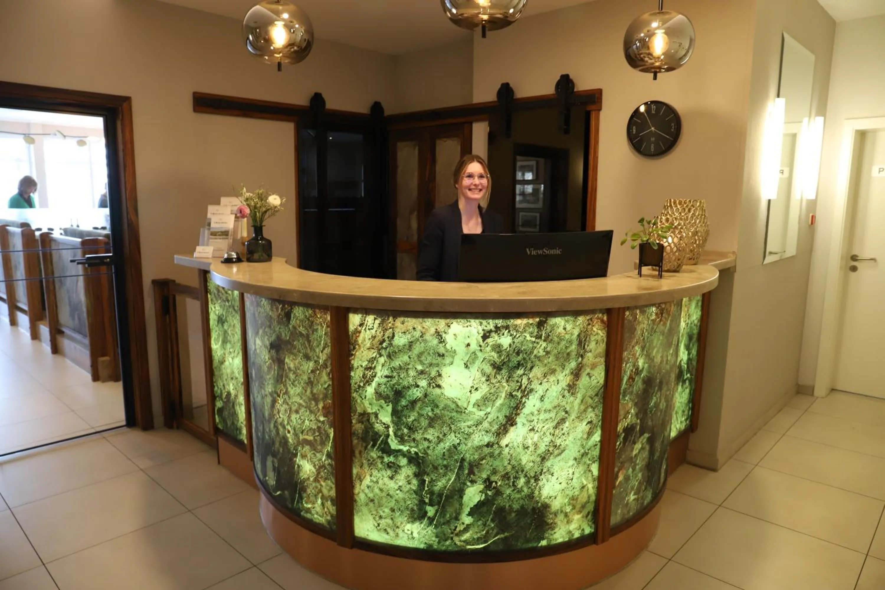 Lobby or reception in Hotel Wilhelmshöhe