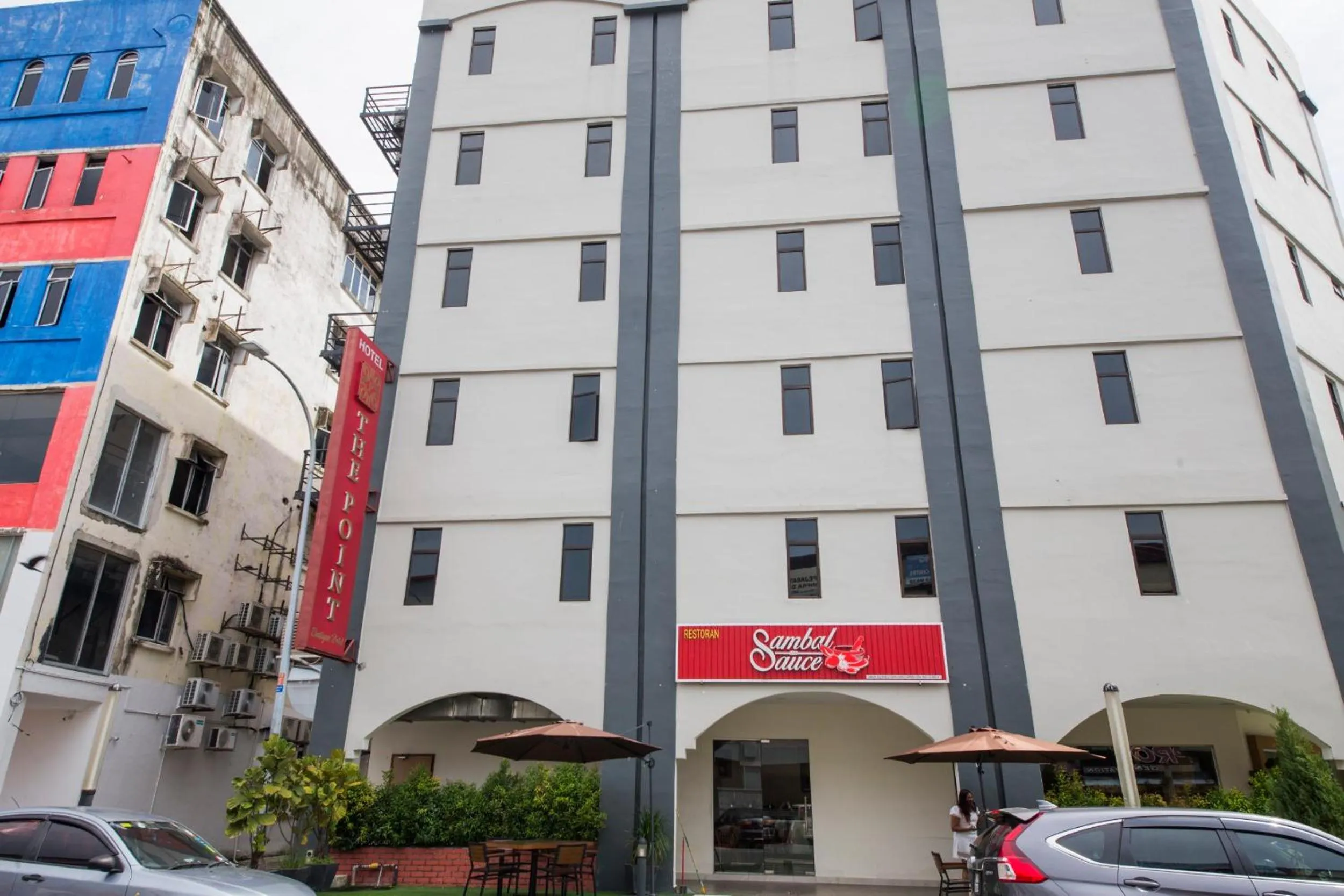 Property building in The Point Boutique Hotel