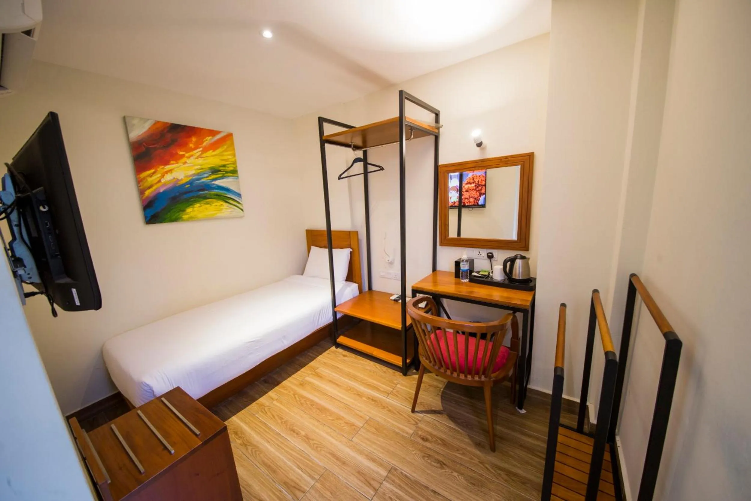 TV and multimedia, Bed in The Point Boutique Hotel