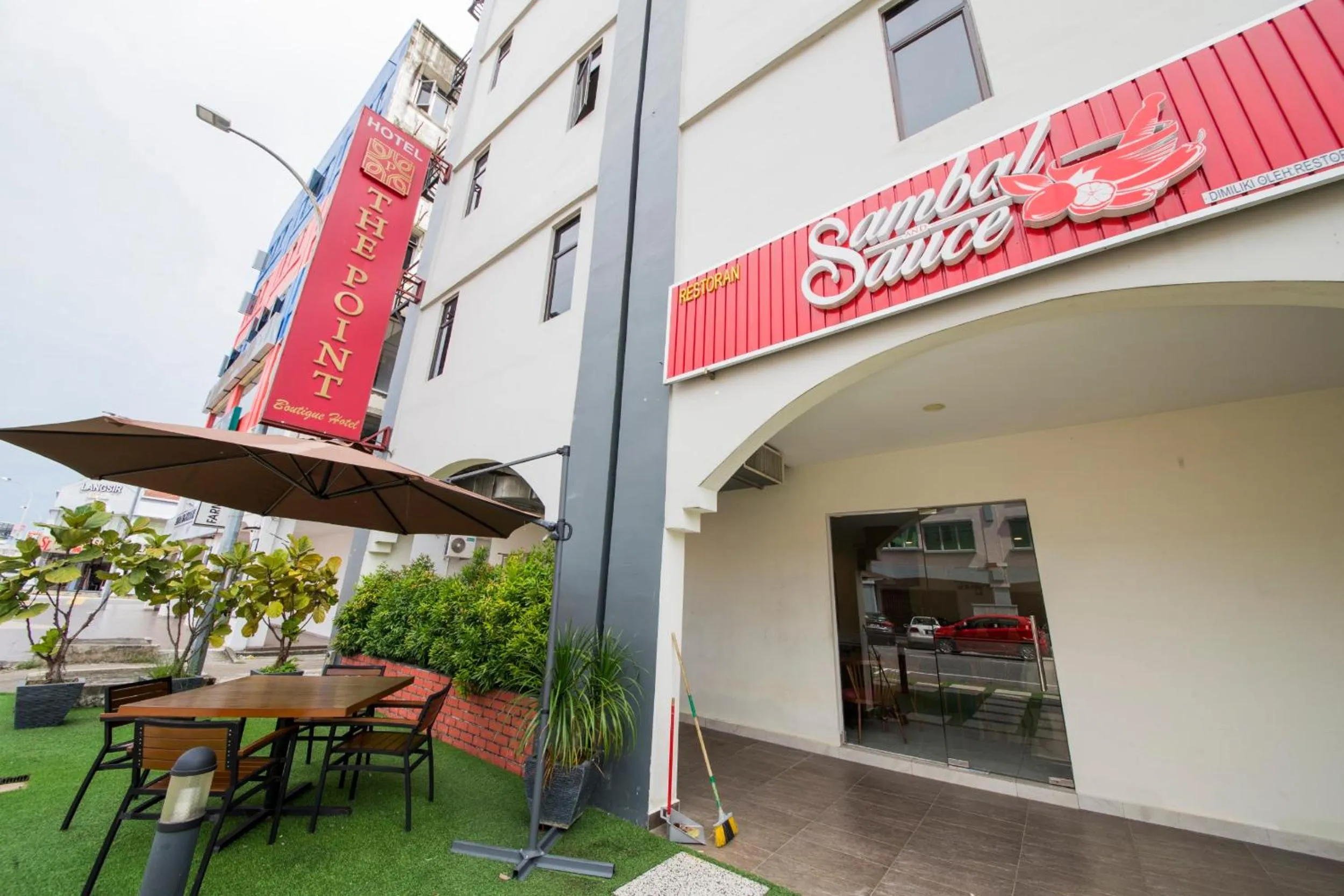 Property building in The Point Boutique Hotel