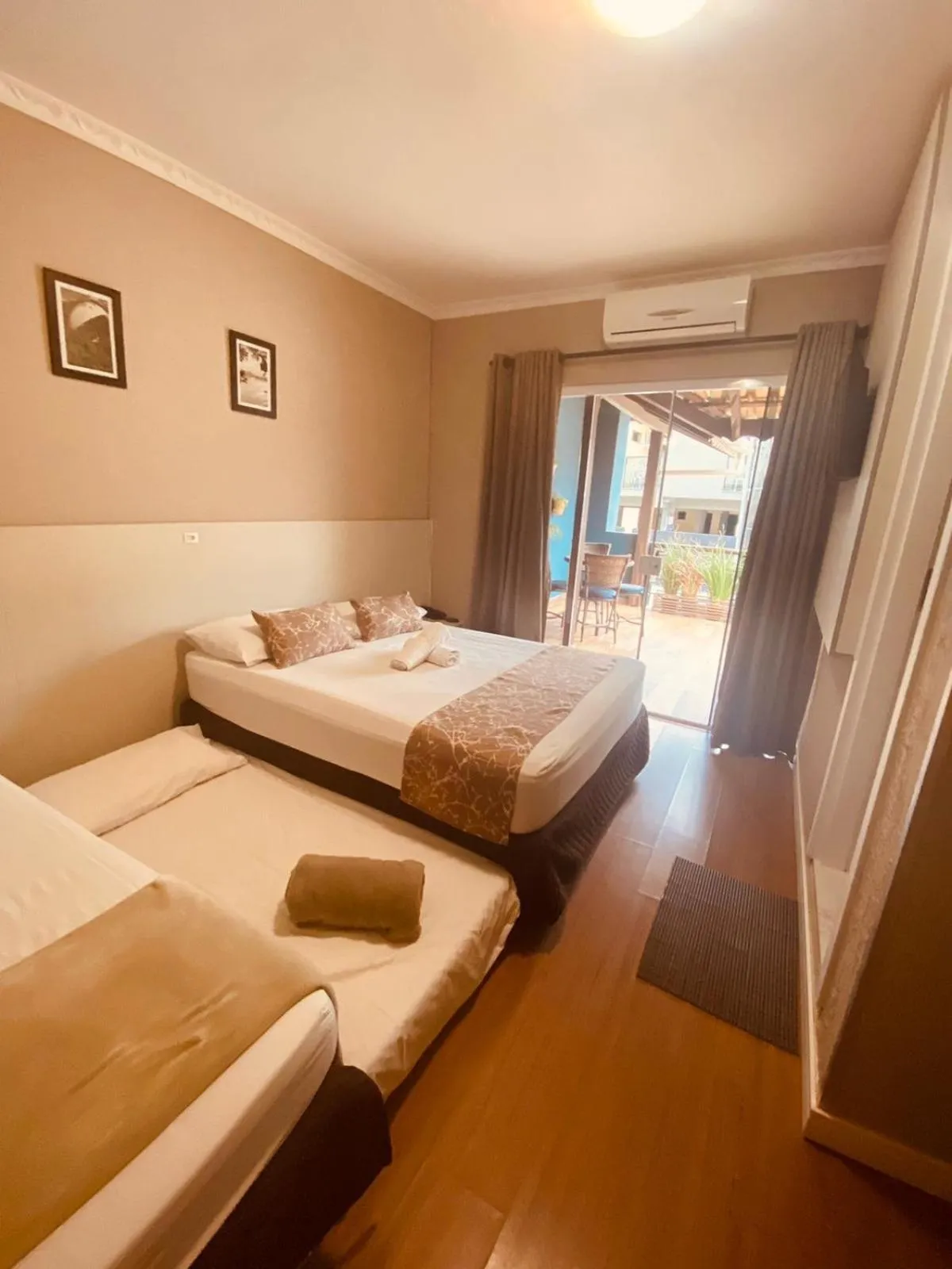 Bed in Hotel Lorimar