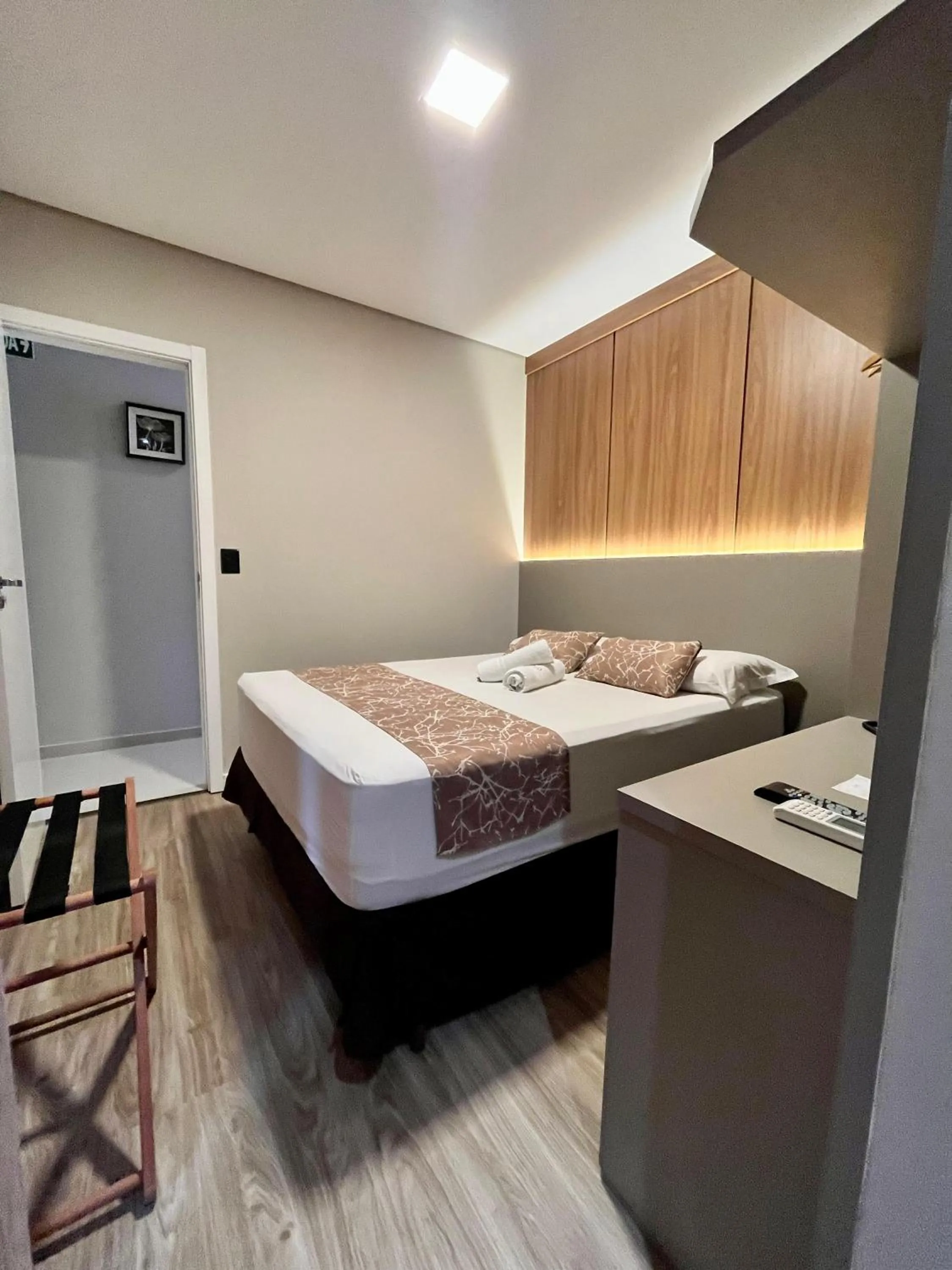 Bed in Hotel Lorimar