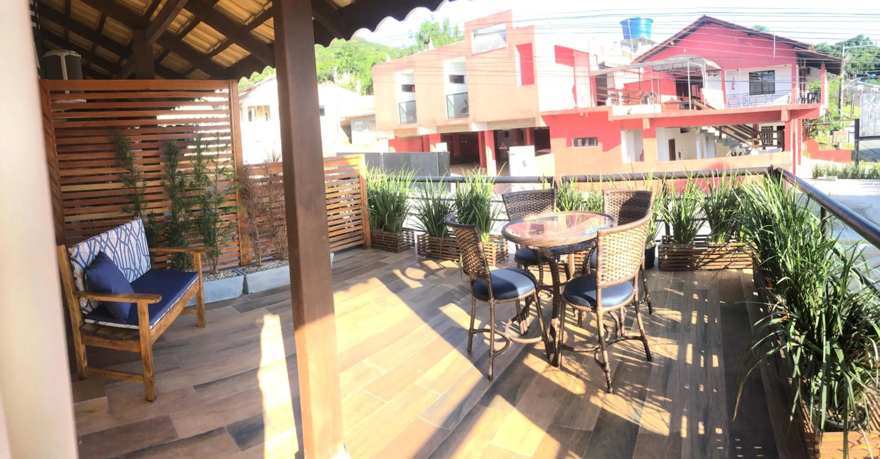 Patio in Hotel Lorimar