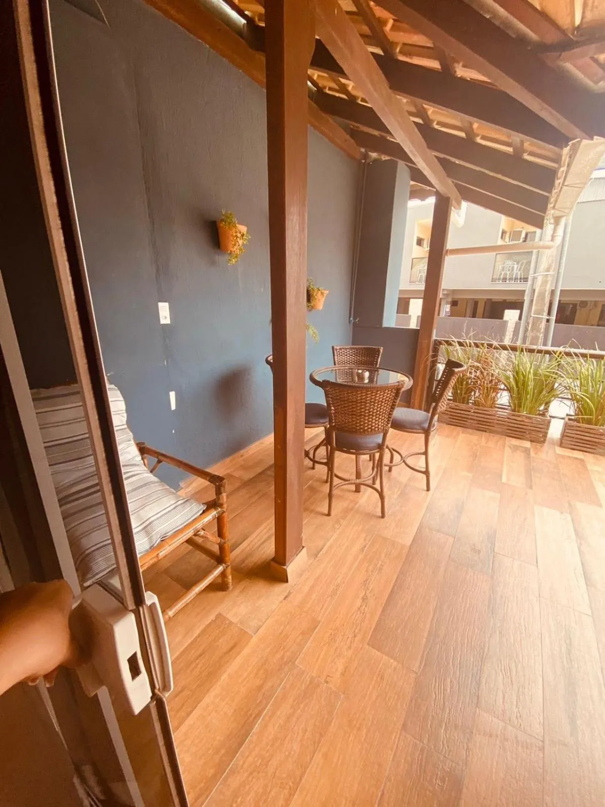 Patio in Hotel Lorimar