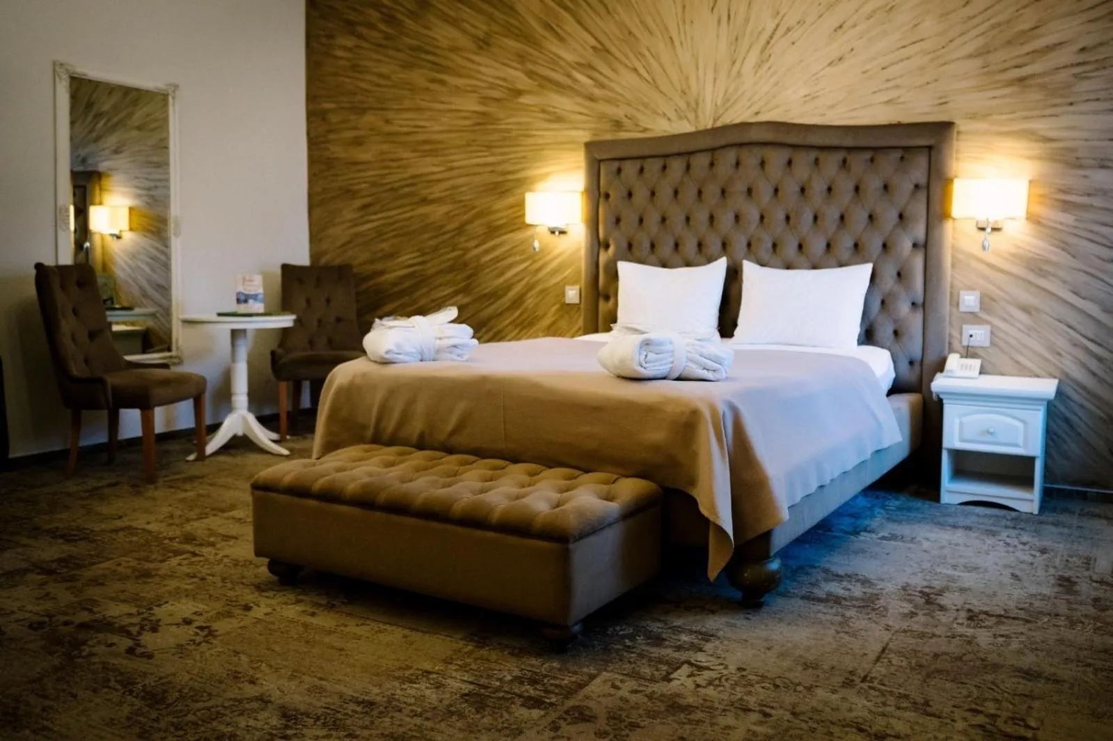 Bed in Hotel La Belle Epoque